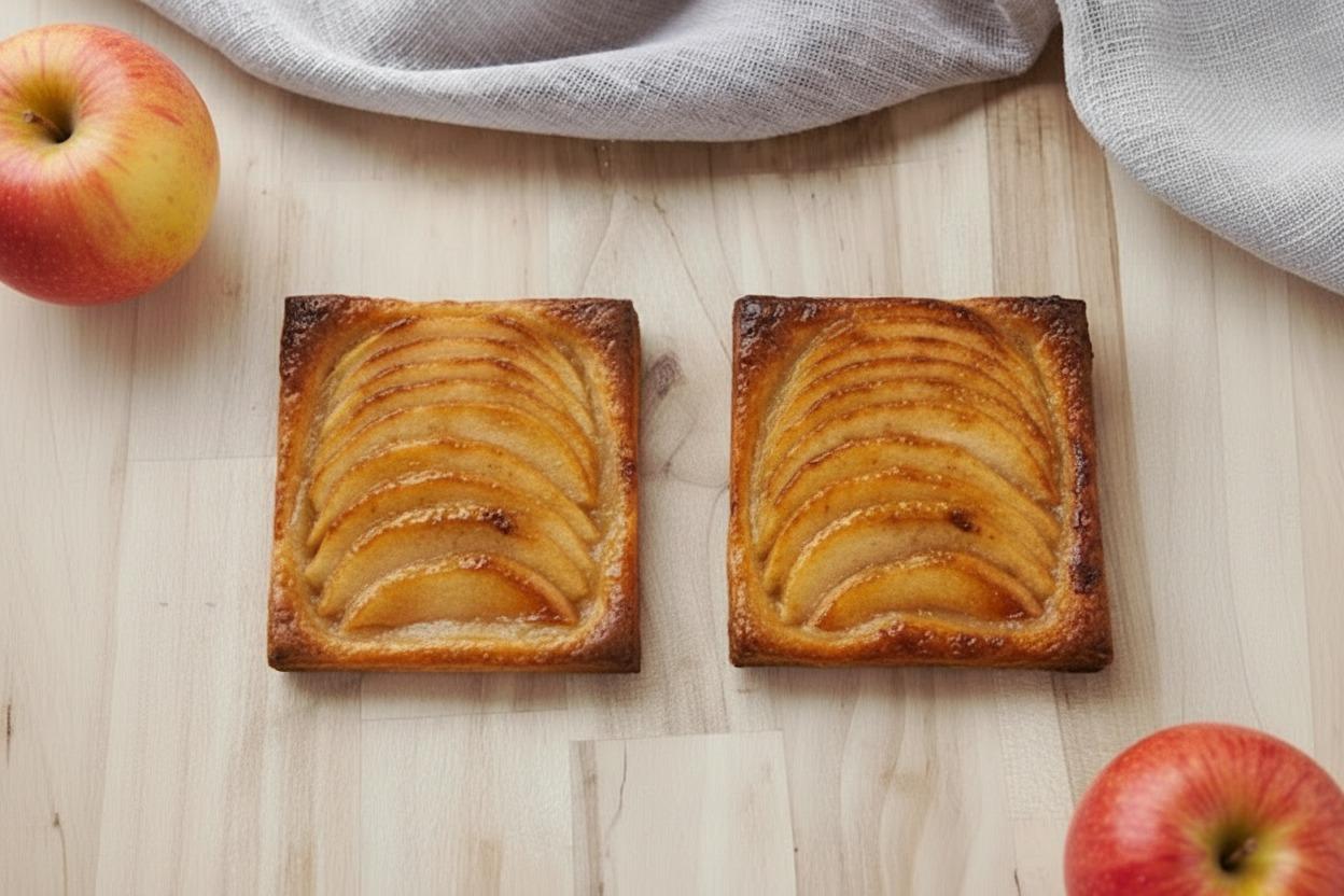 MON PÂTISSIER Tartelettes fines aux pommes 2 pièces 170g
