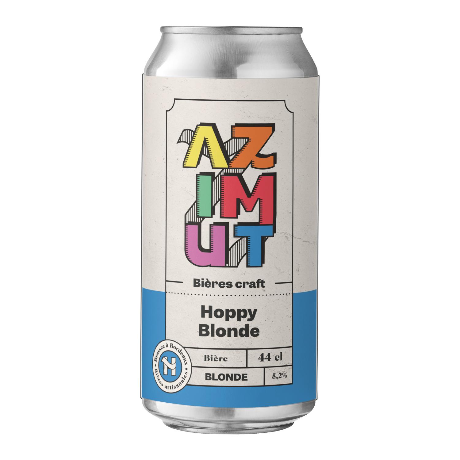 AZIMUT Bière blonde PALE ALE 5,2% boîte 44cl