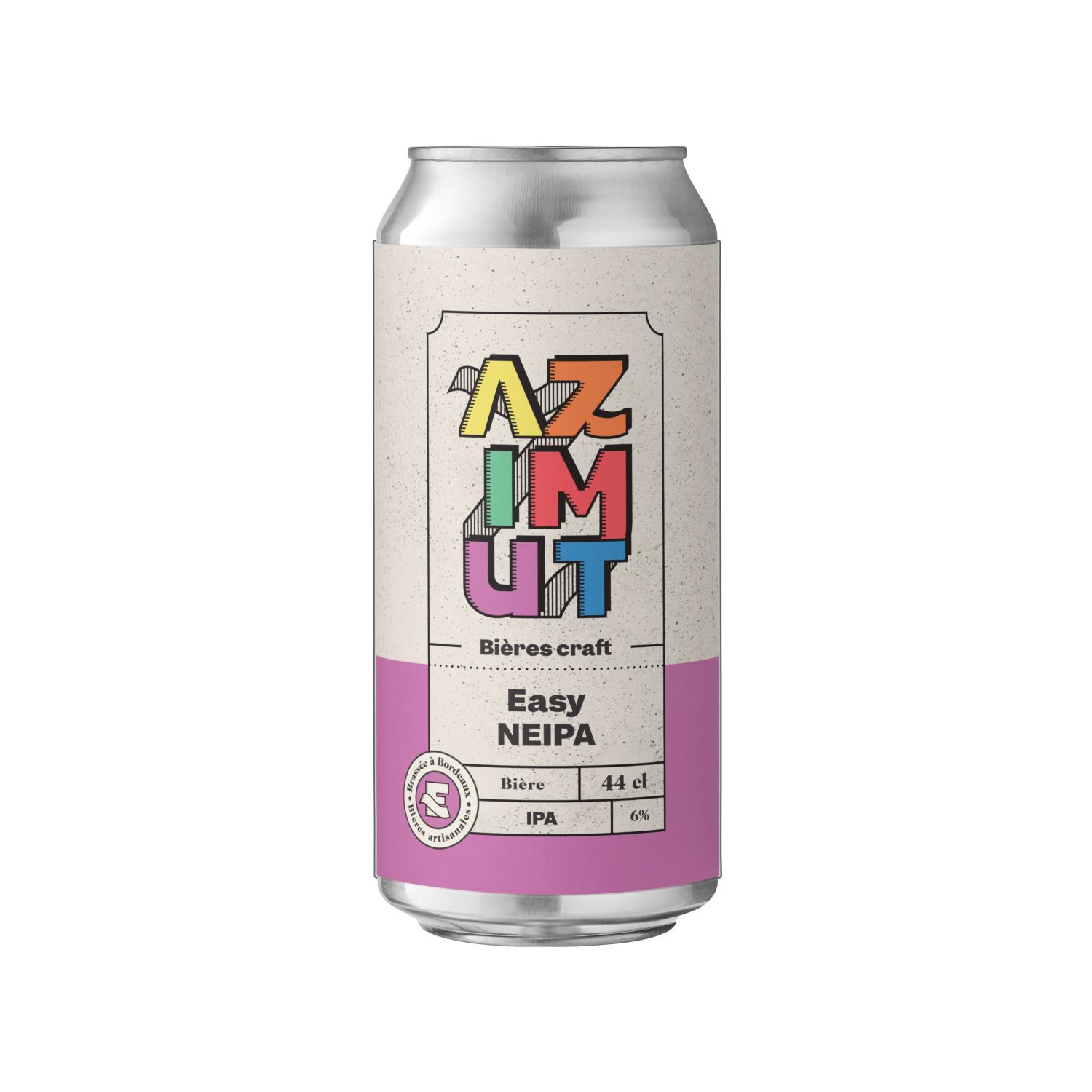 AZIMUT Easy bière Neipa 6% boîte 44cl