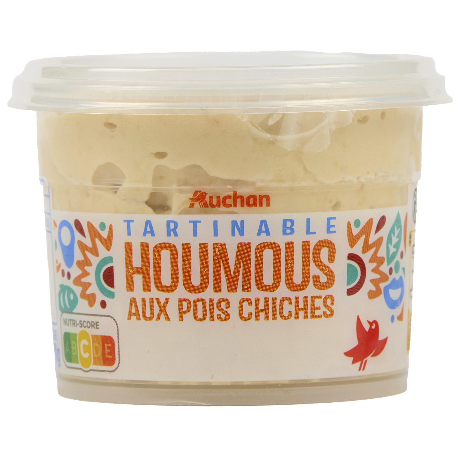AUCHAN Houmous aux pois chiches 100g