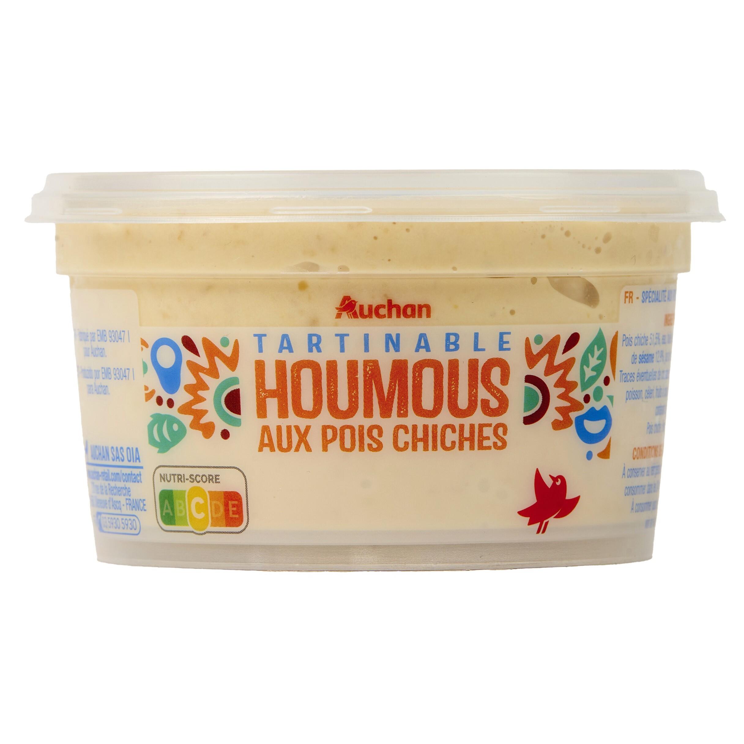 AUCHAN Houmous aux pois chiches 200g