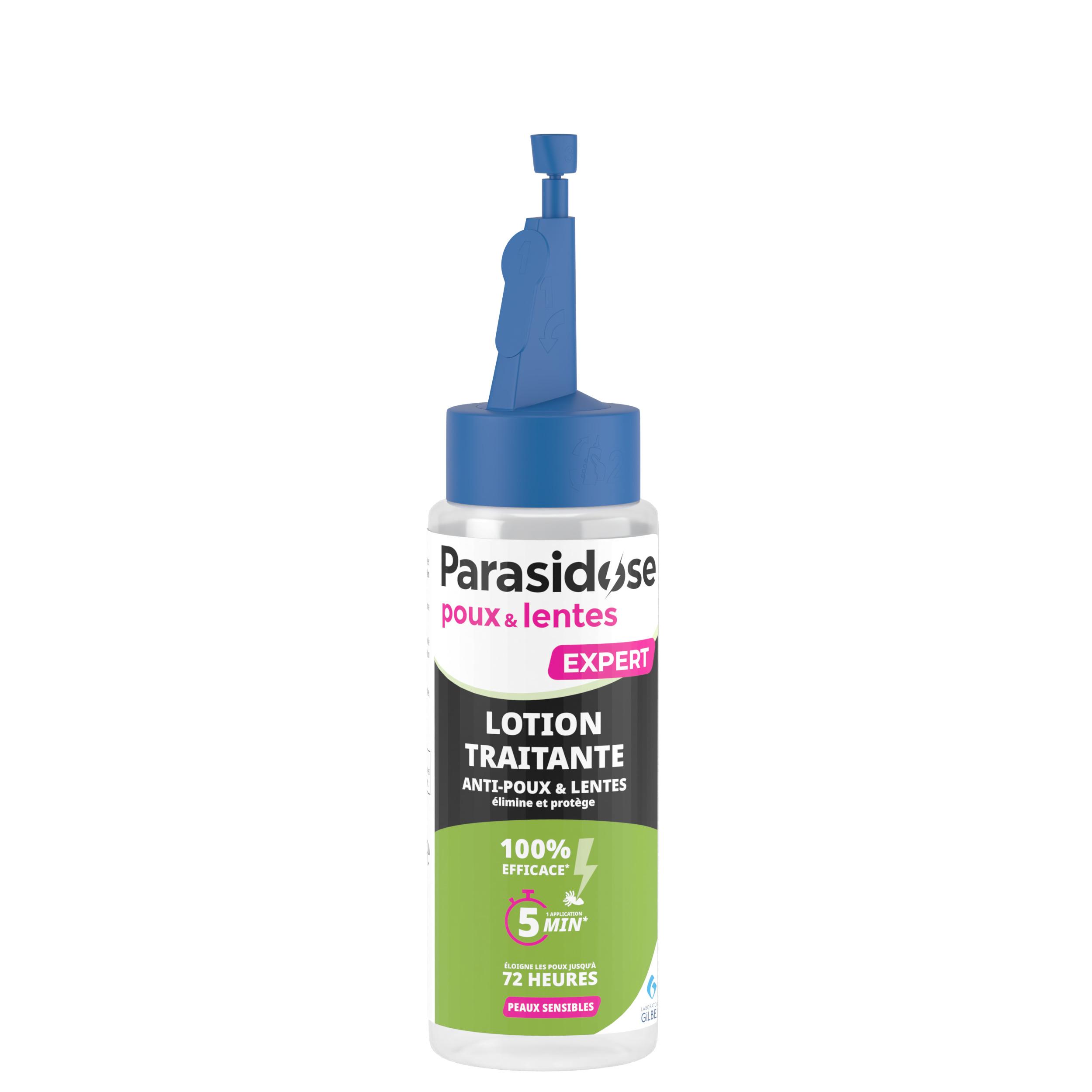 PARASIDOSE Lotion traitante 2en1 anti-poux et lentes 100ml