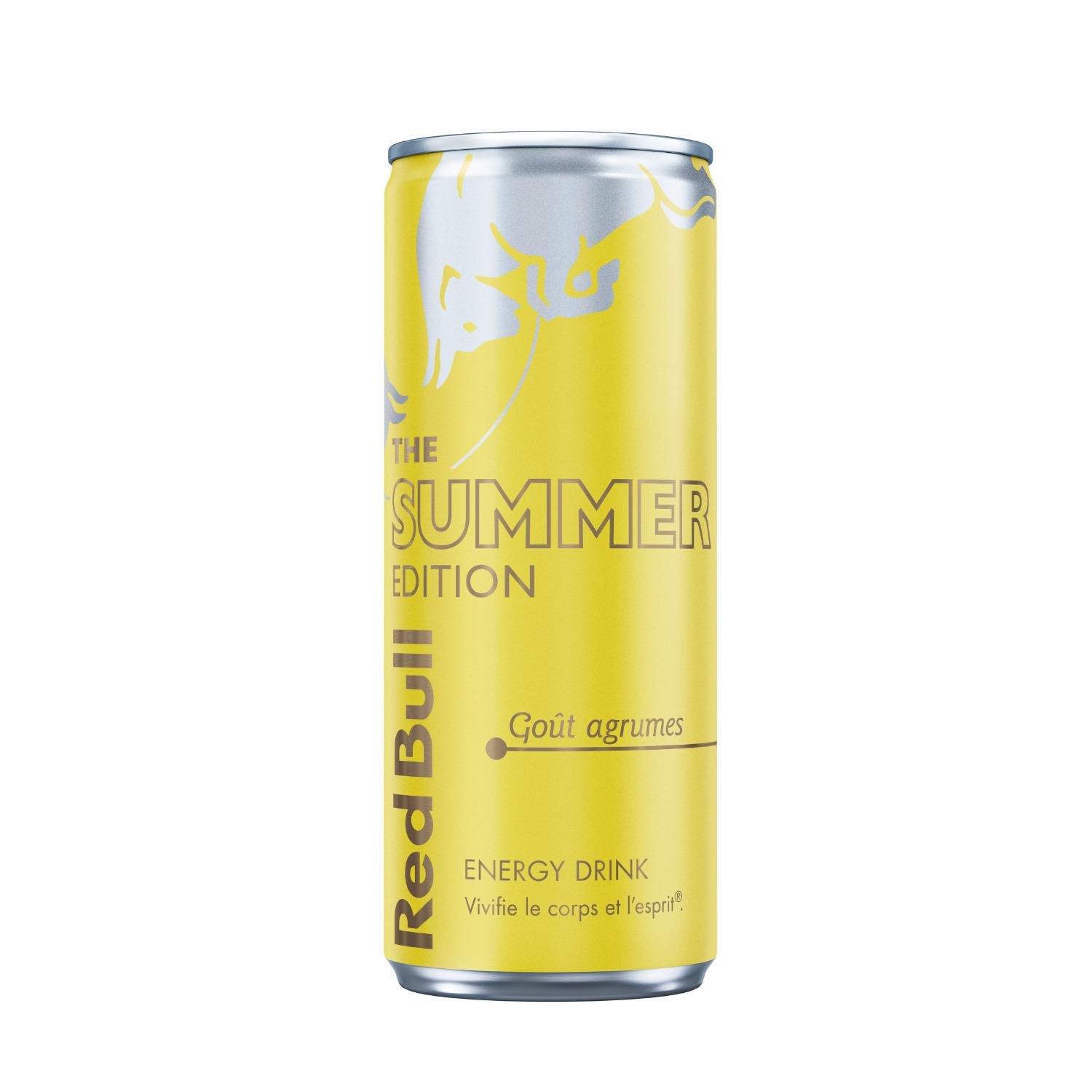 RED BULL The Summer Edition boisson saveur agrumes 25cl