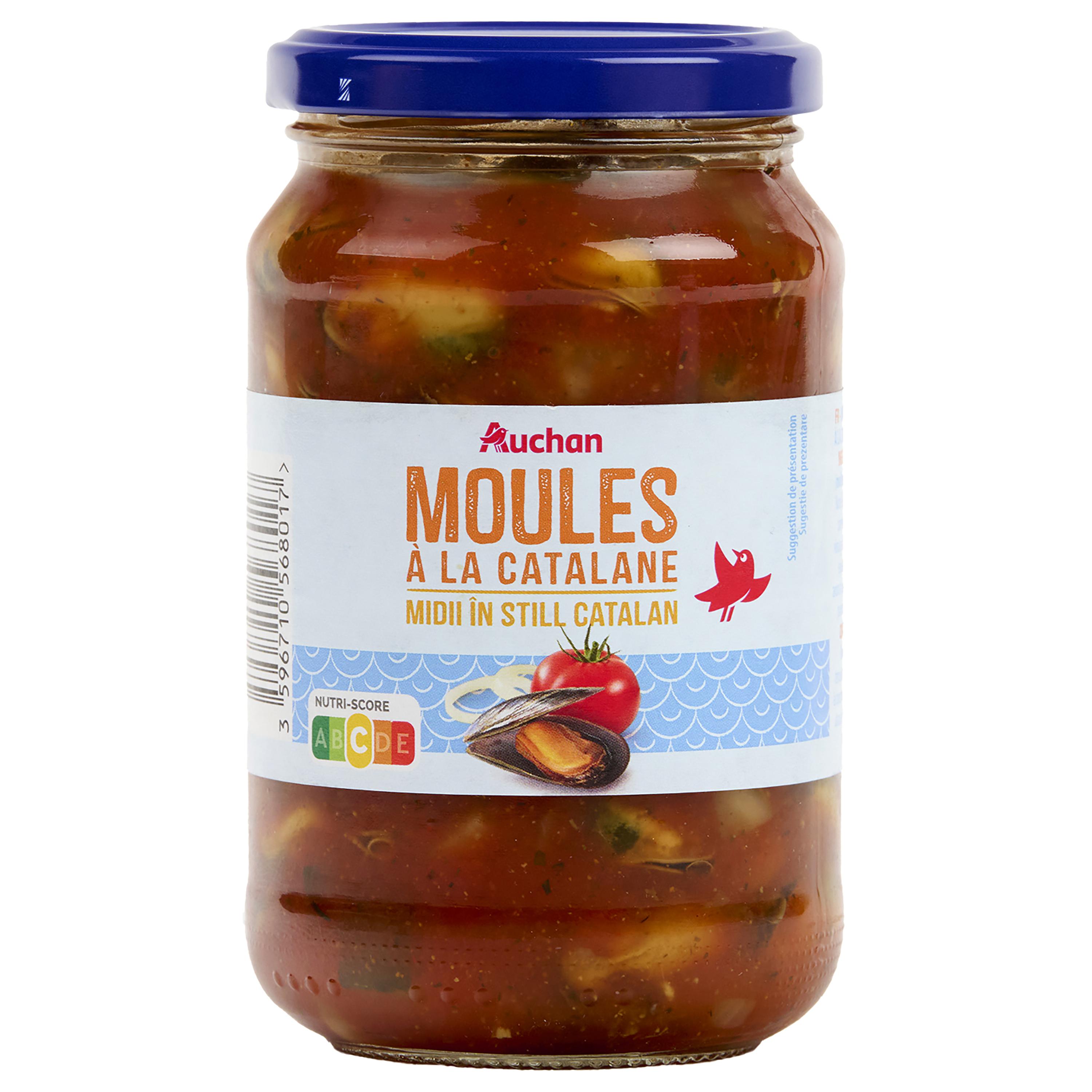 AUCHAN Moules à la catalane MSC 350g