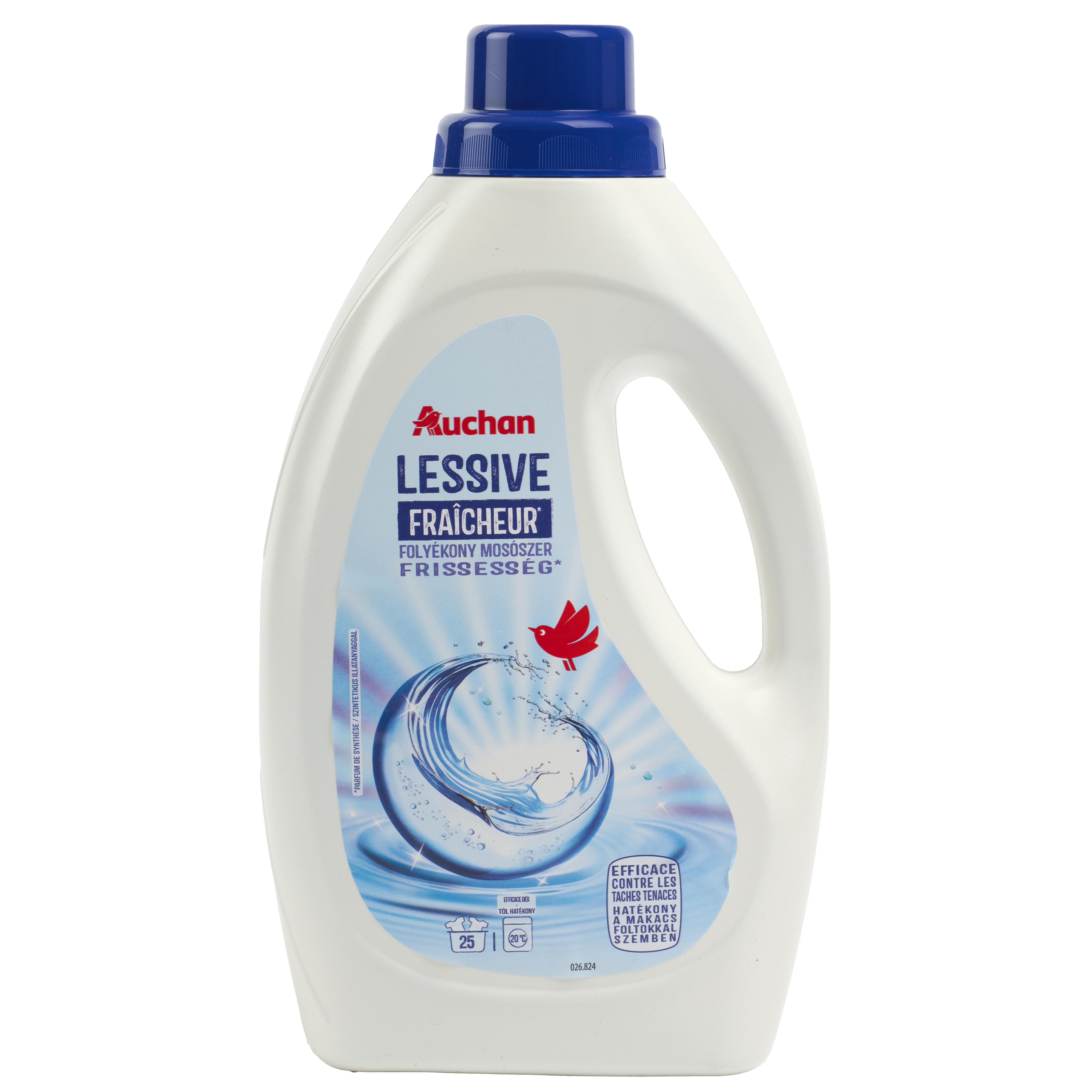 AUCHAN Lessive liquide fraîcheur