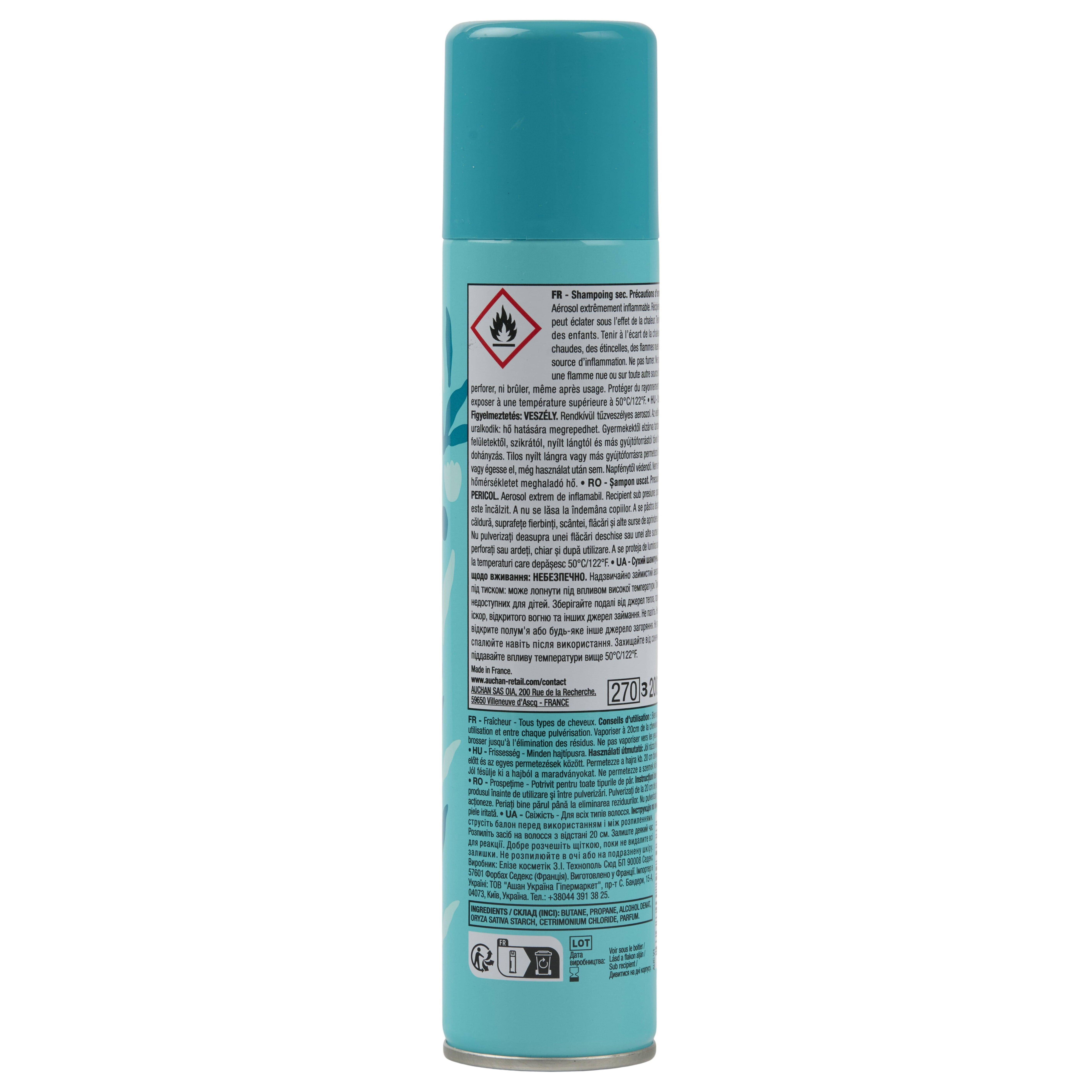 Voir la diapositive 3 : COSMIA Shampoing sec fraîcheur volume 200ml