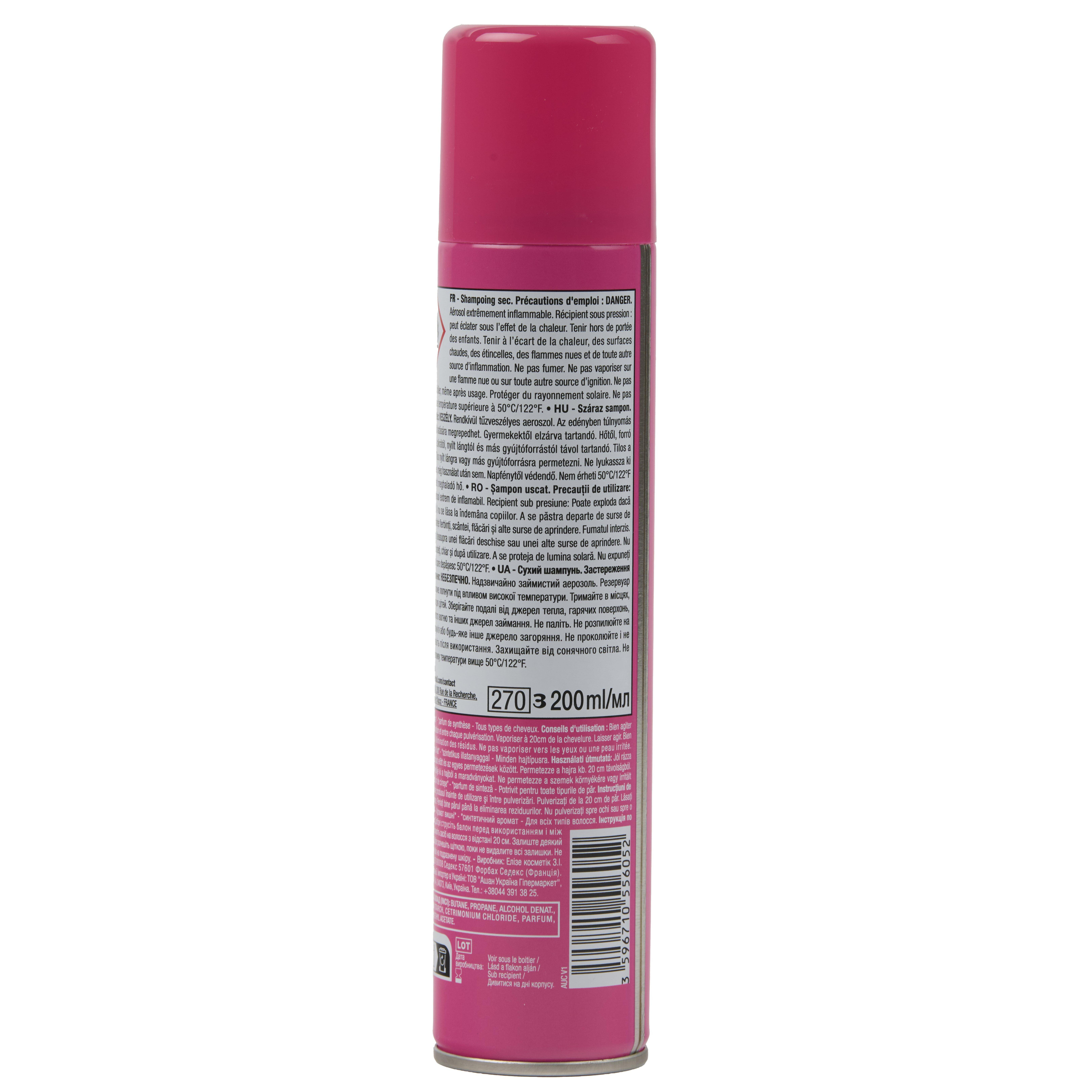 Voir la diapositive 2 : COSMIA Shampoing sec cerise 200ml