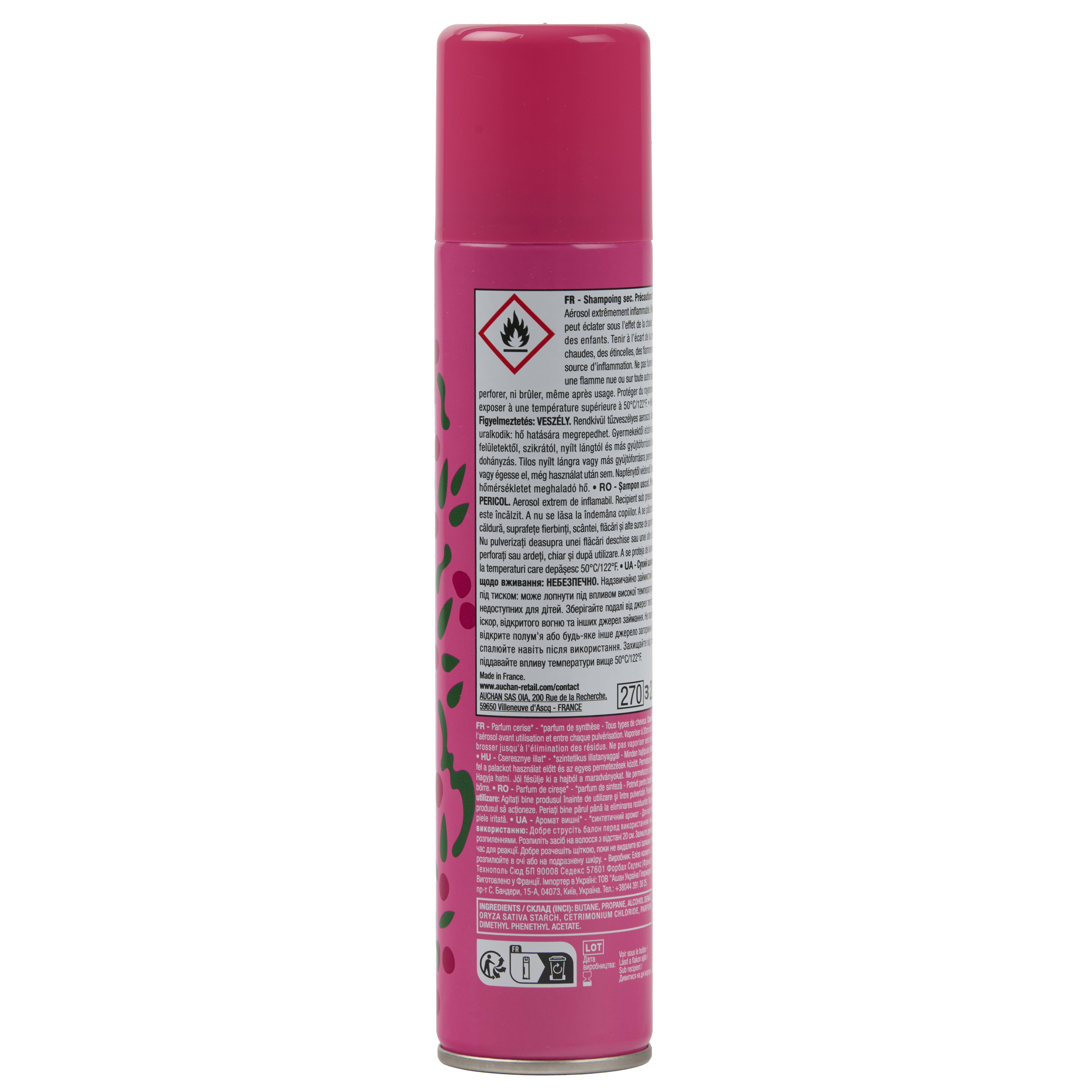 Voir la diapositive 3 : COSMIA Shampoing sec cerise 200ml