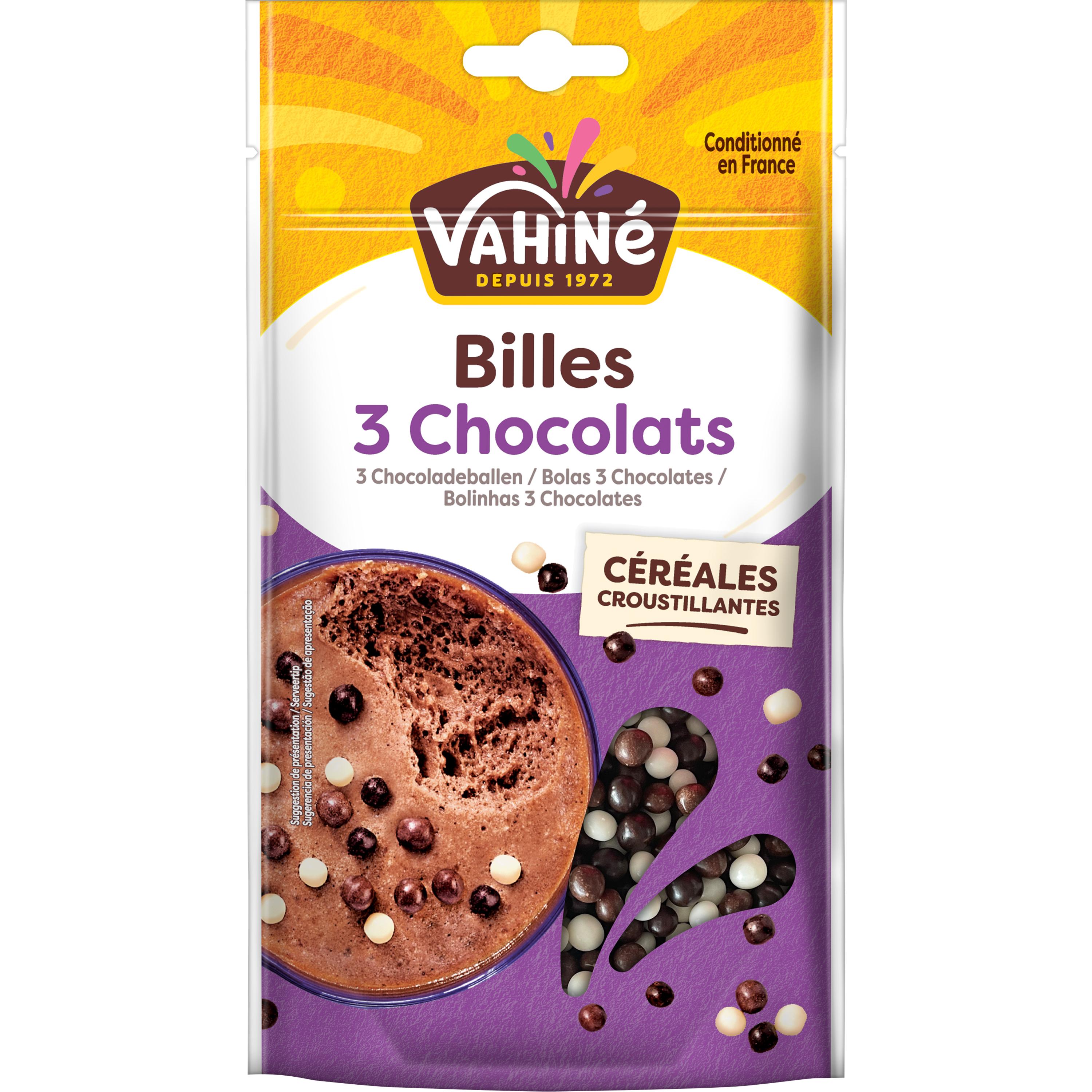 VAHINE Billes 3 chocolats 100g
