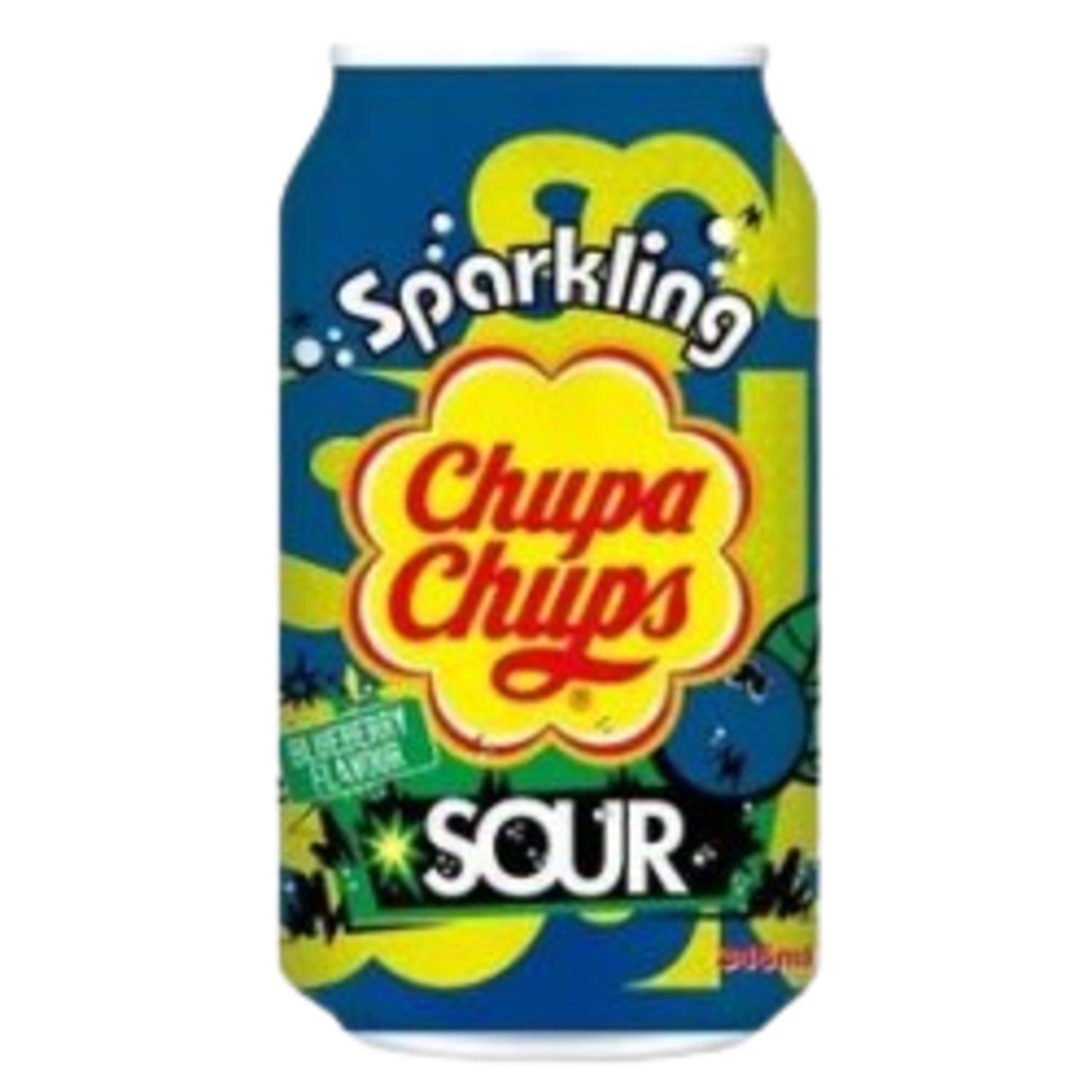 CHUPA CHUPS Boisson saveur myrtille 24x34.5cl