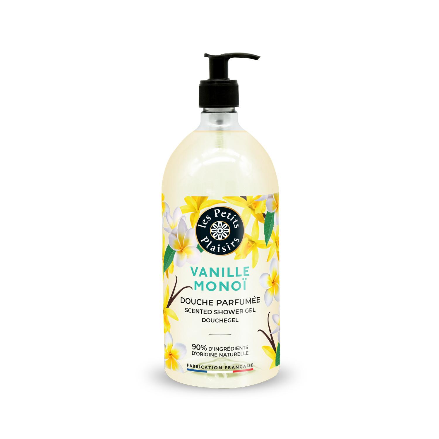 LES PETITS PLAISIRS Douche parfumée vanille monoï 1l