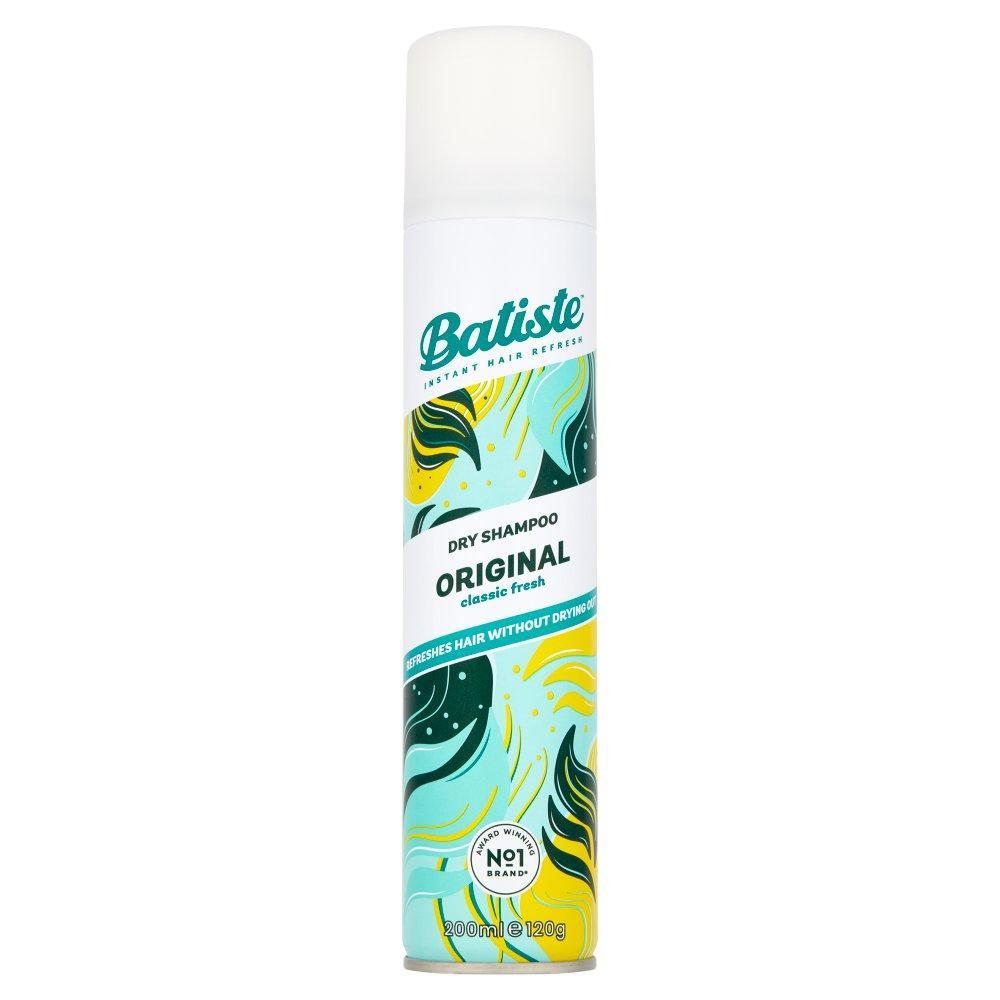 BATISTE Shampoing sec Original frais et citronné 200ml
