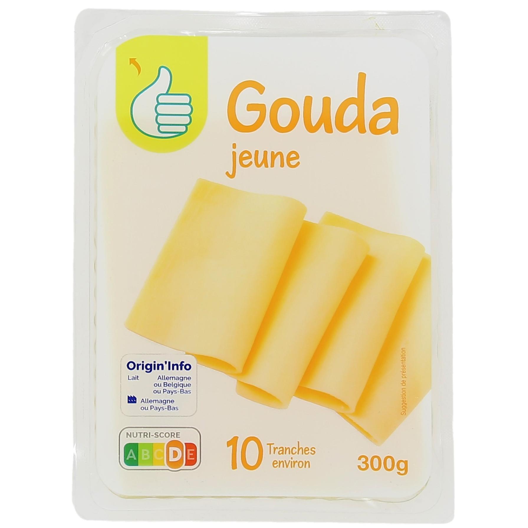 POUCE Gouda en tranches 20 tranches 300g