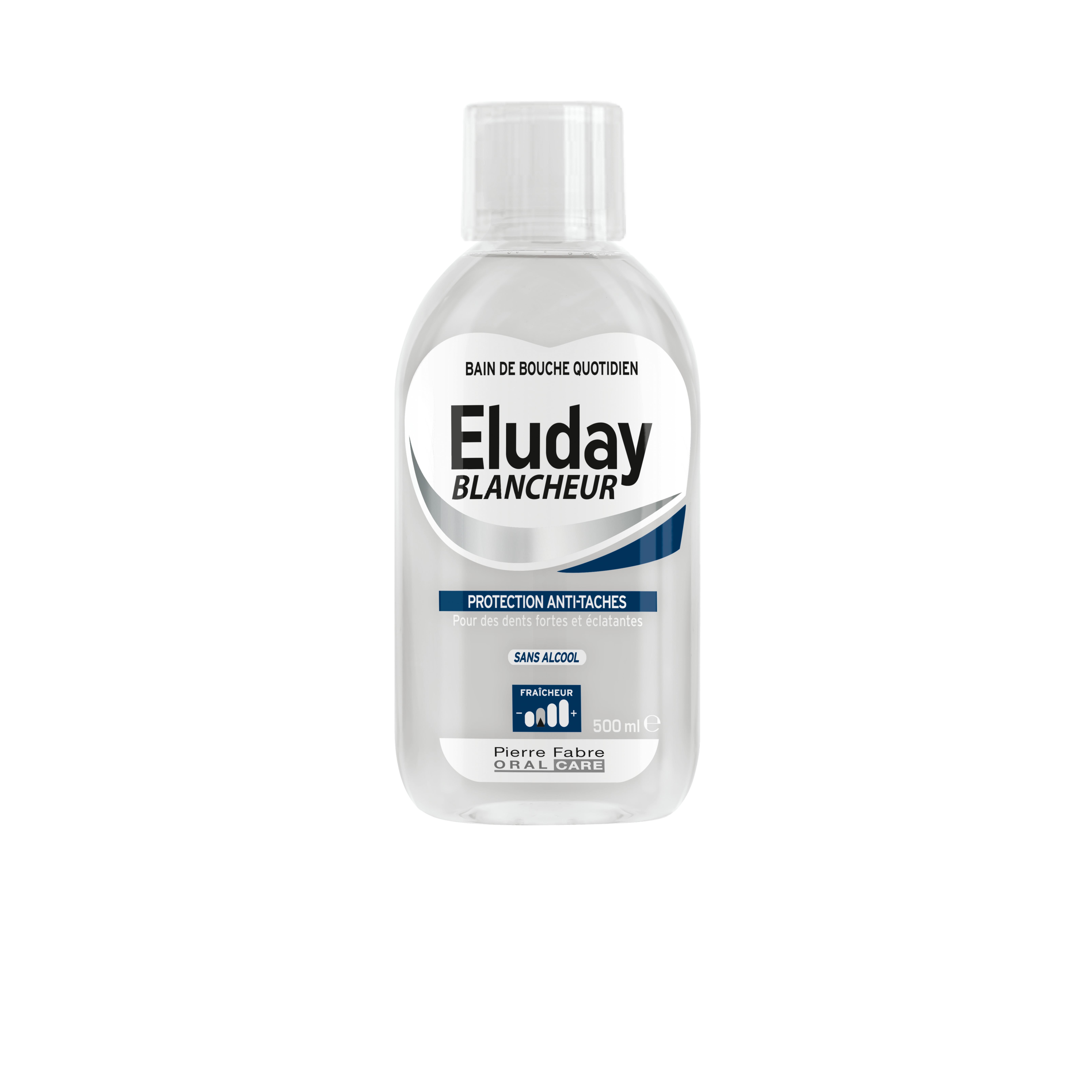 ORAL CARE Eluday Bain de bouche blancheur menthe sans alcool 500ml
