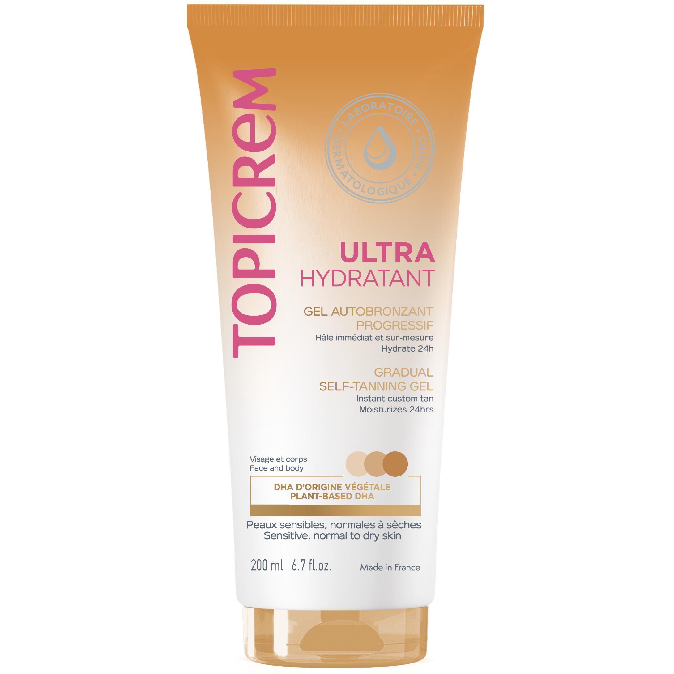 TOPICREM Gel autobronzant ultra hydratant 200ml