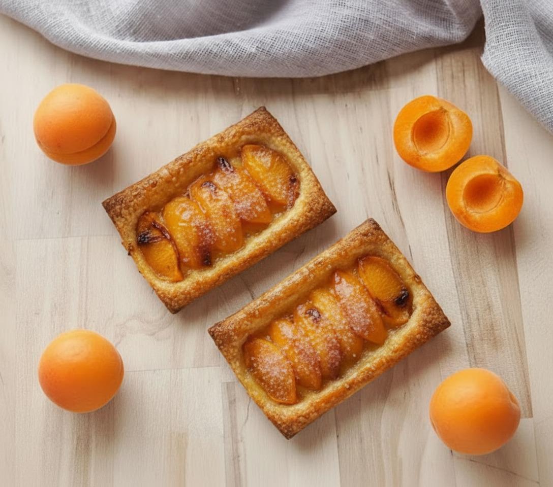 MON PÂTISSIER Tartelettes fines aux abricots 2 pièces 170g