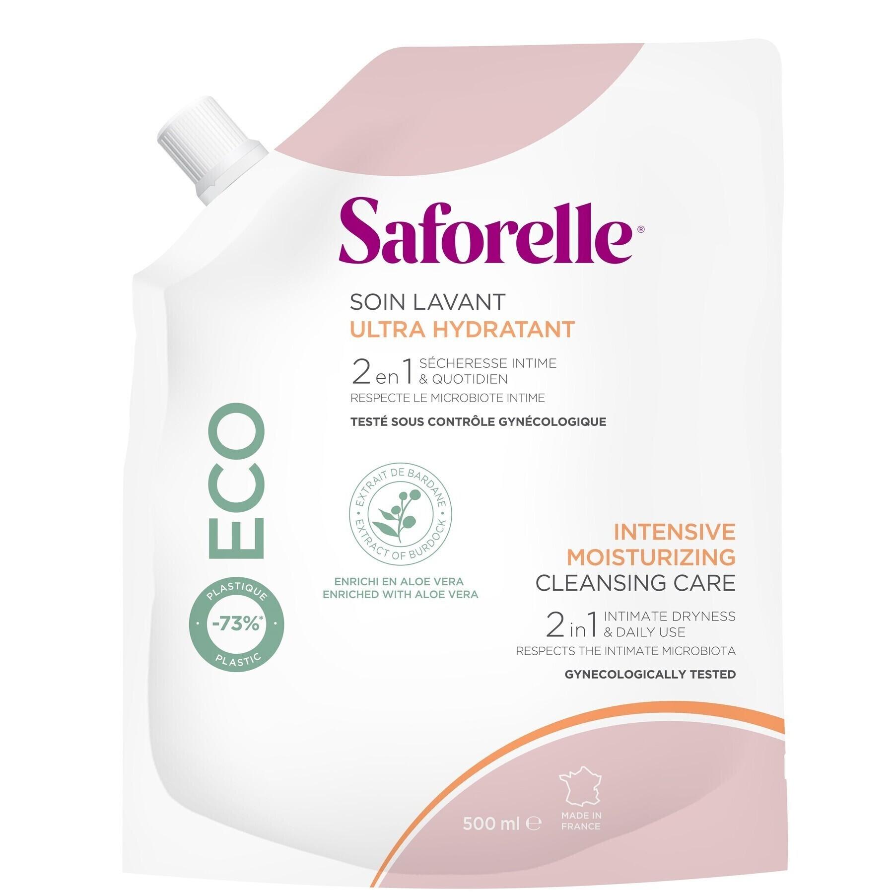 SAFORELLE Soin lavant ultra hydratant éco-recharge 500ml