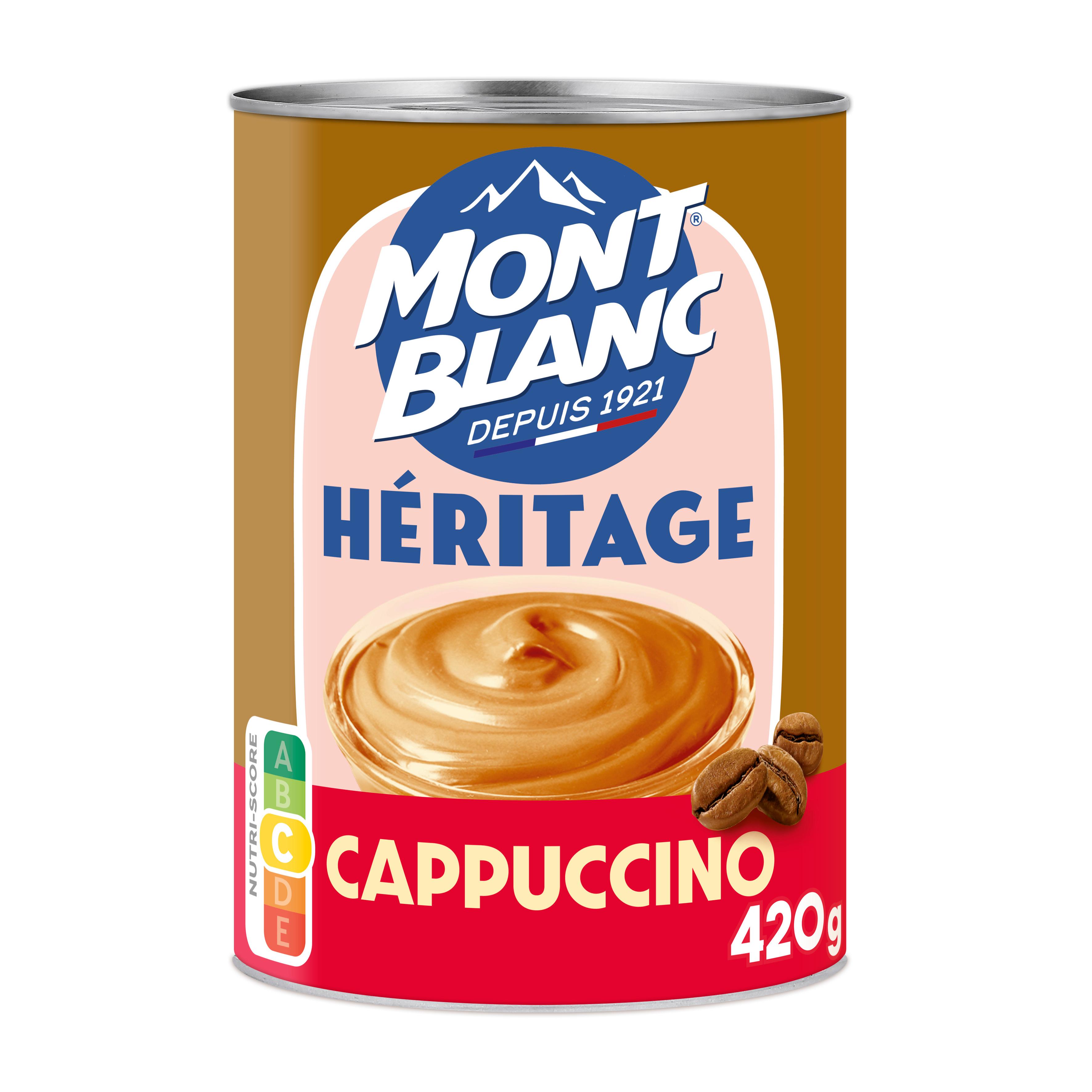 MONT BLANC Héritage Crème dessert cappuccino 420g