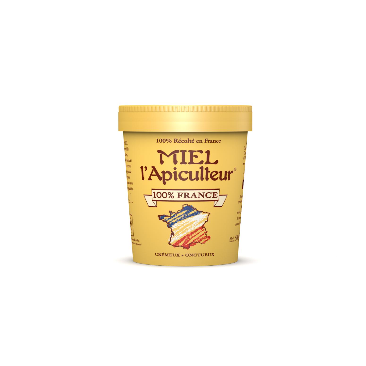MIEL L'APICULTEUR Miel crémeux de France 500g