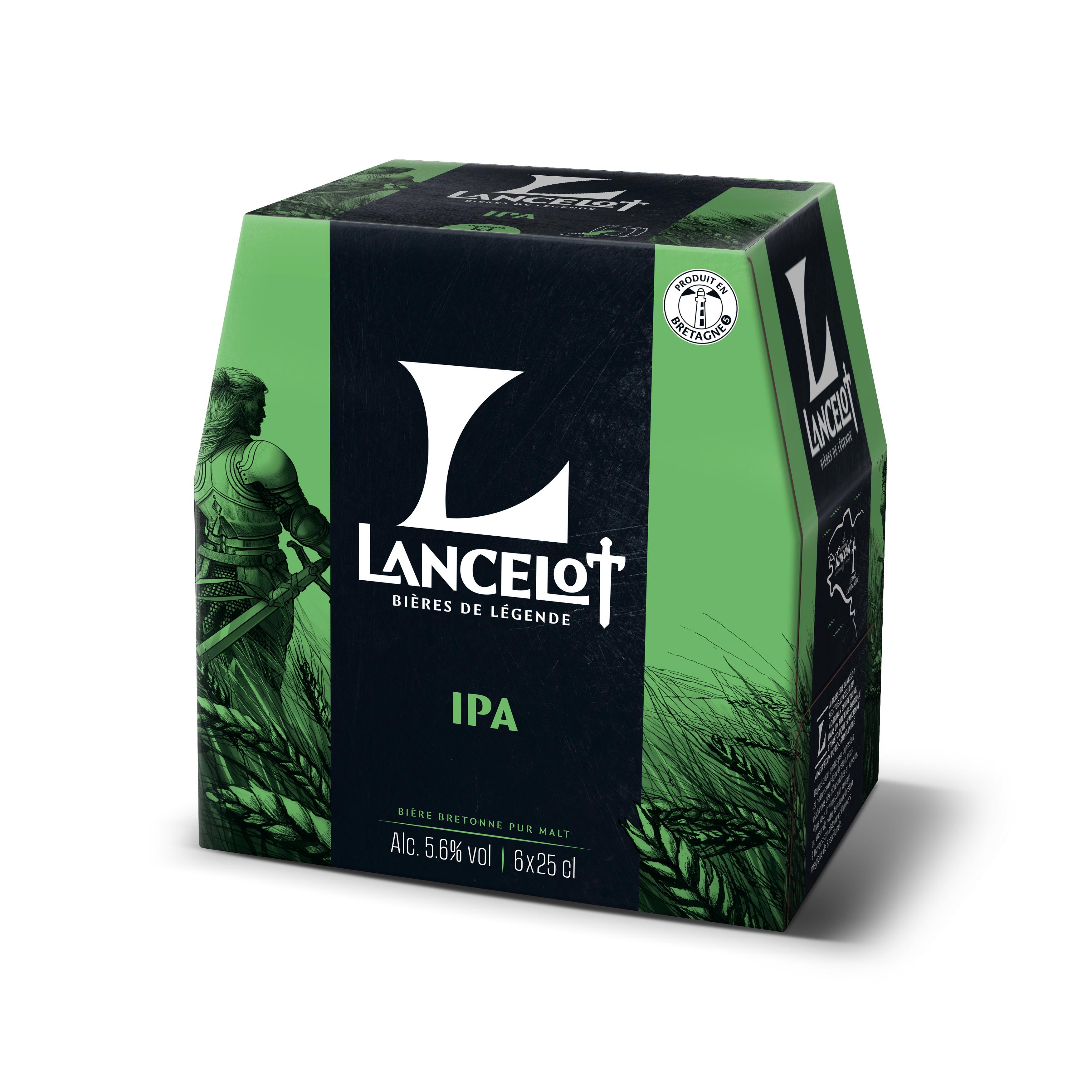 LANCELOT Bière IPA artisanale 5,6% 6x25cl