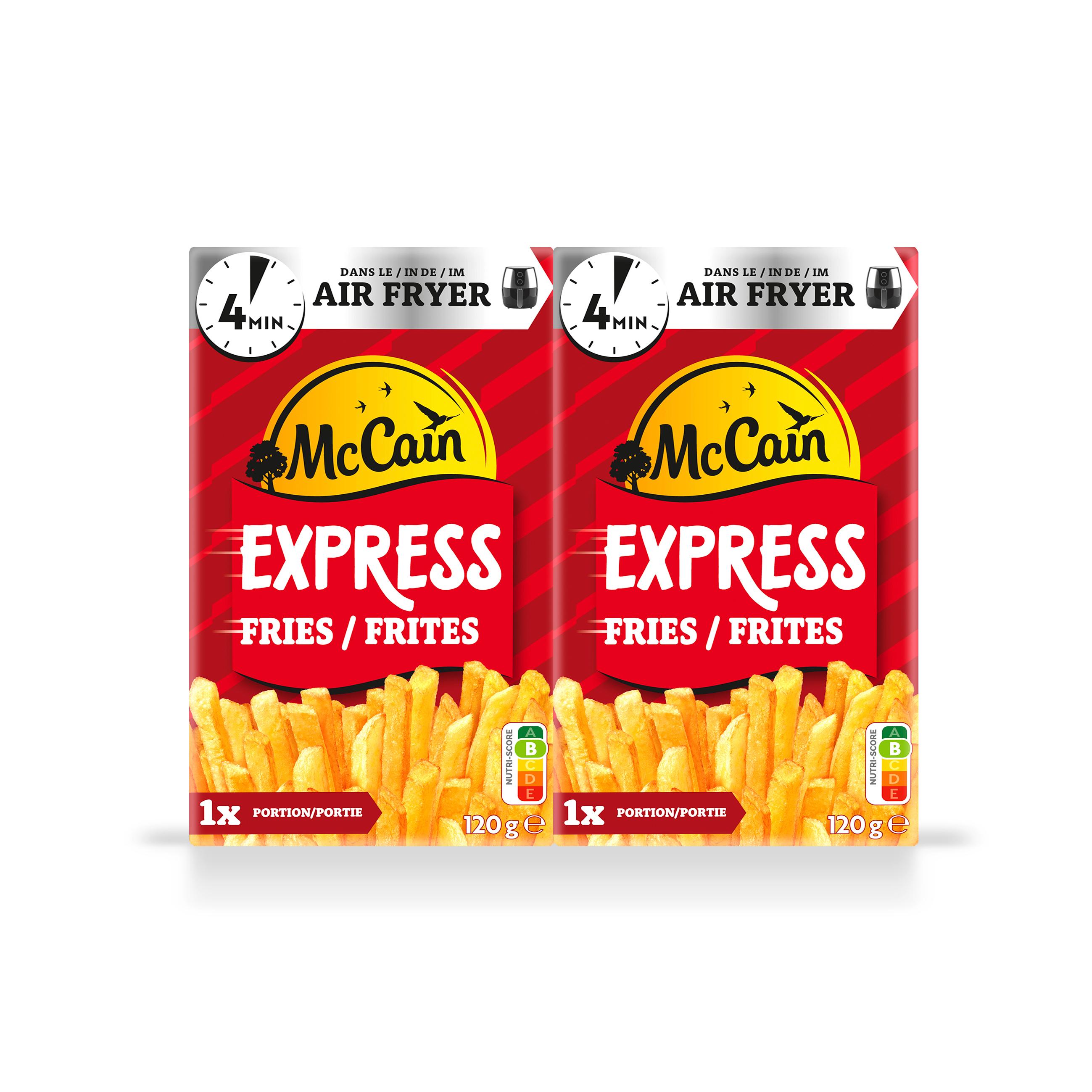 MCCAIN Express frites air-fryer 2x120g