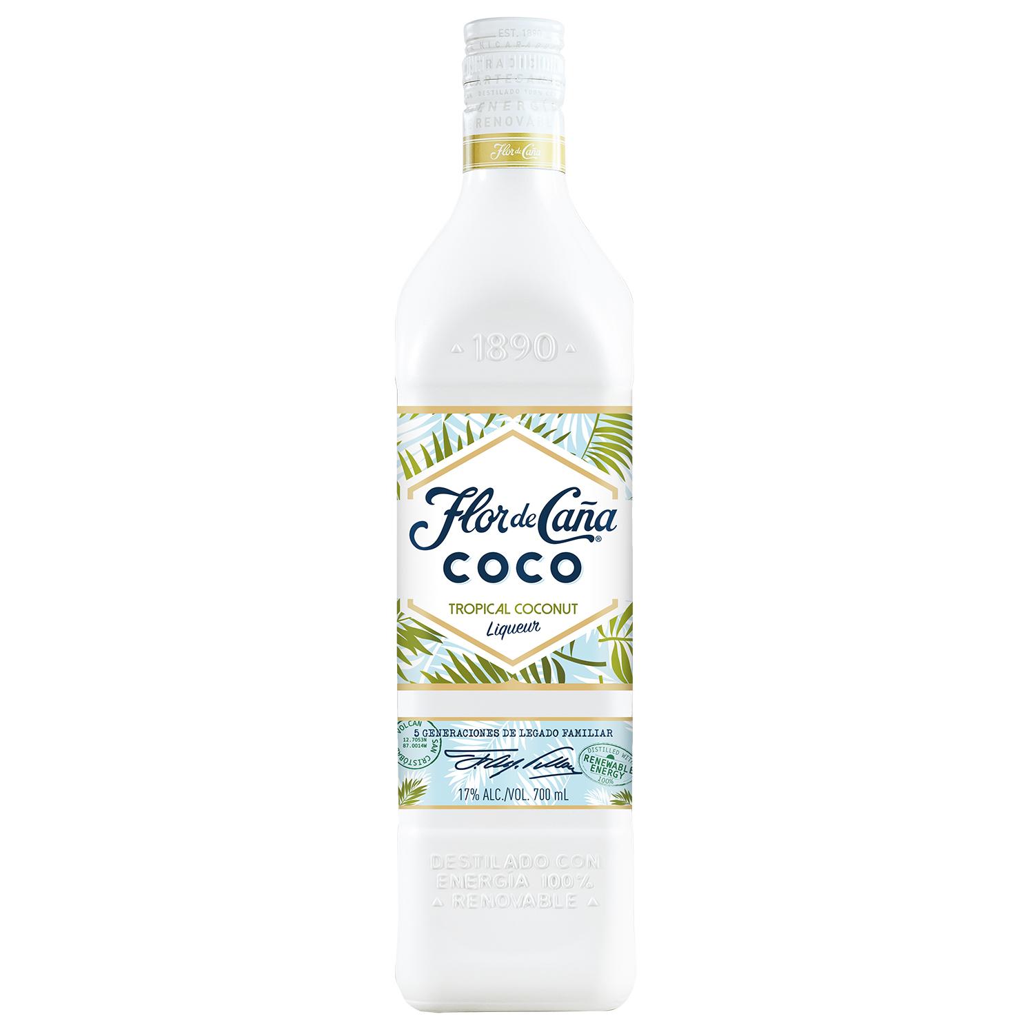 FLOR DE CANA Liqueur coco 17% 70cl