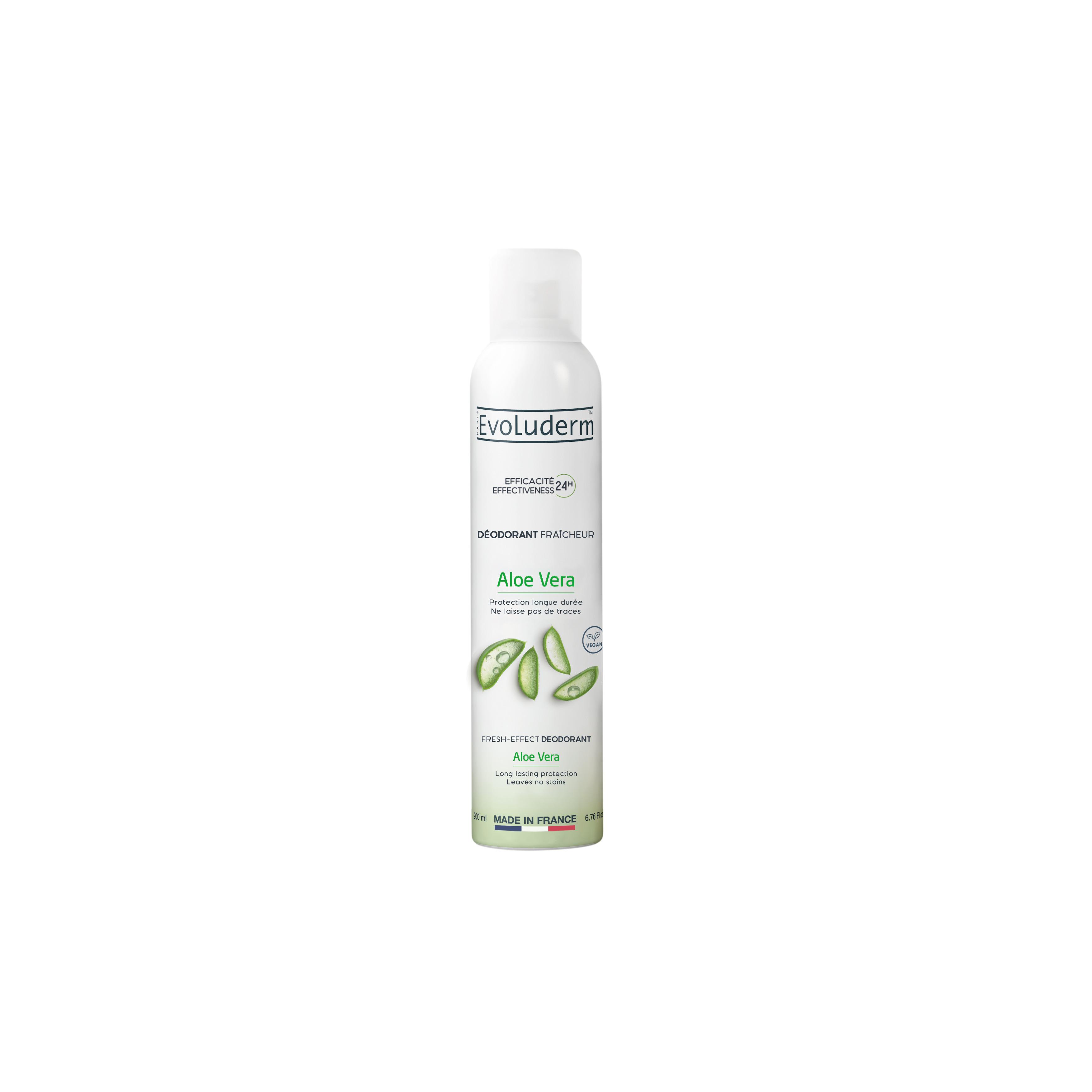 EVOLUDERM Déodorant 24H aloe vera 200ml