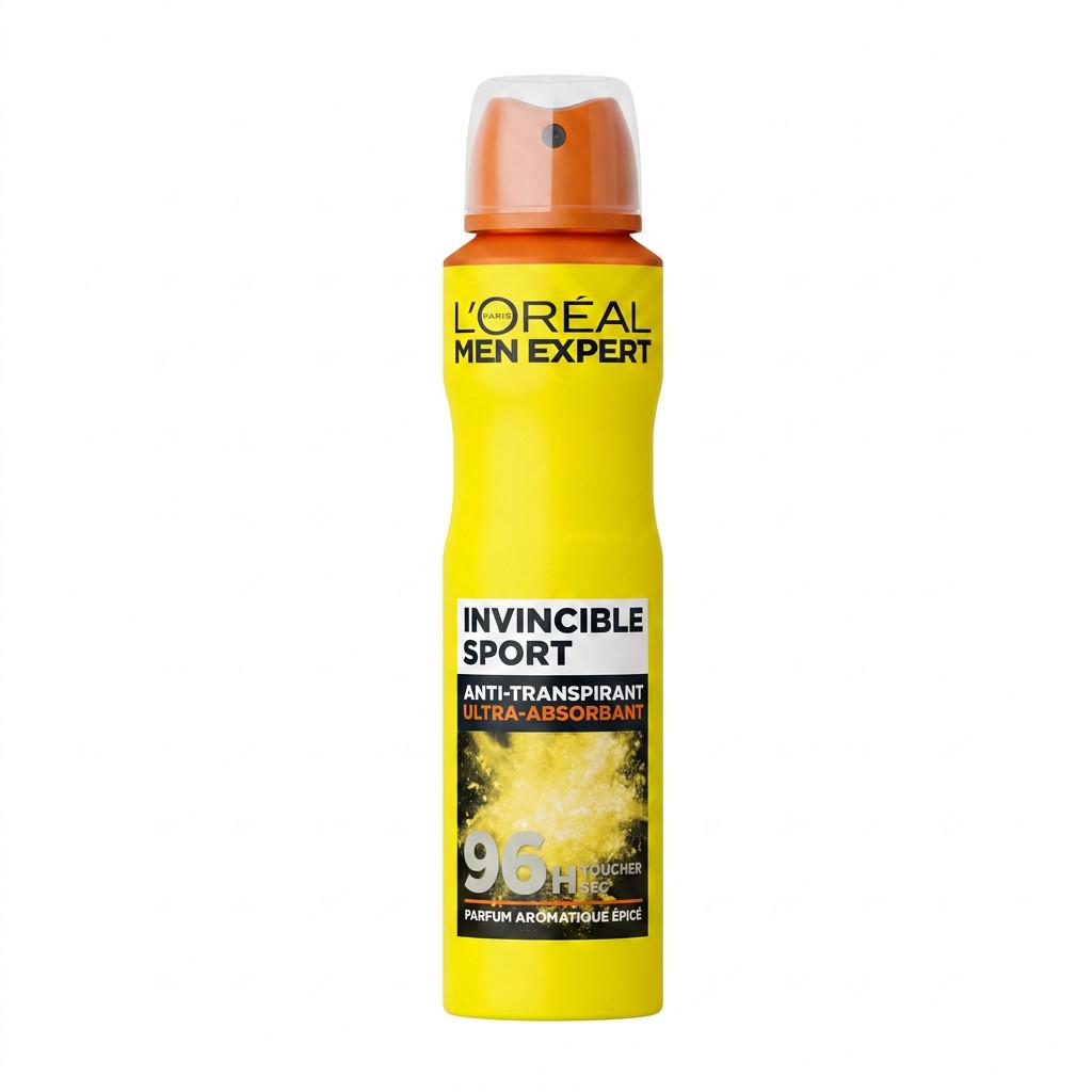 L'OREAL Men Expert Déodorant spray invincible sport 96h parfum aromatique épicé 150ml
