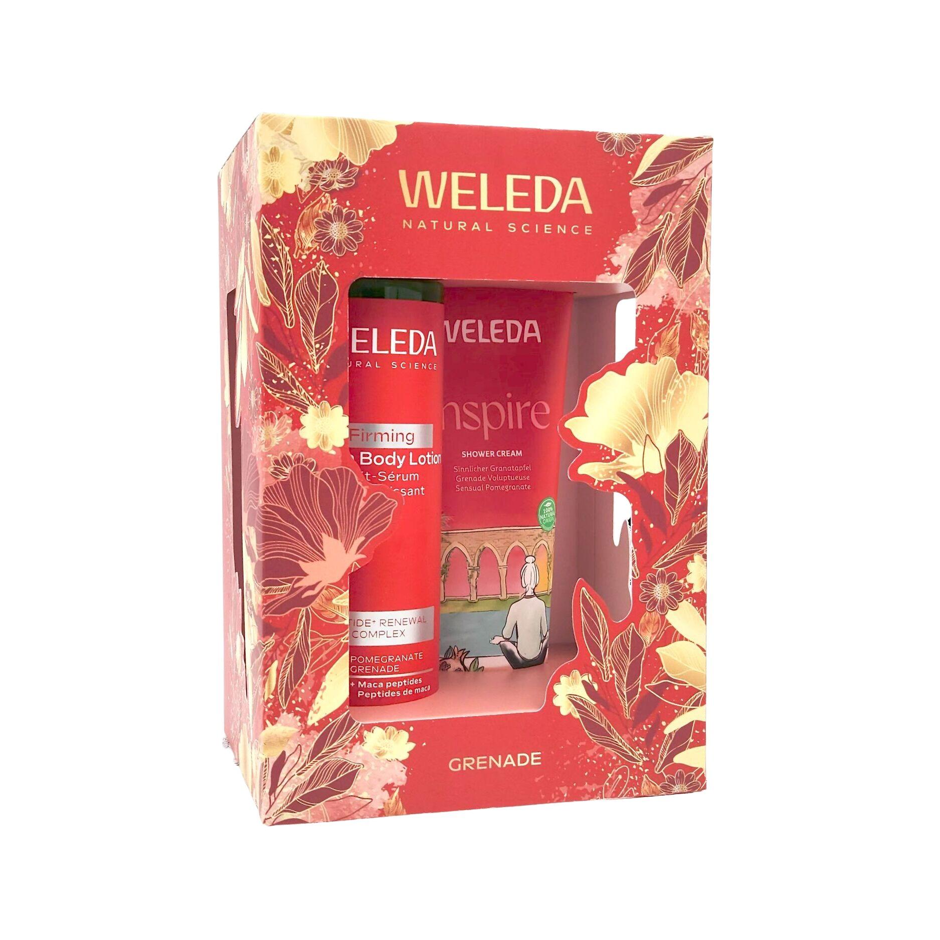 WELEDA Coffret corps grenade 2 produits 1 coffret