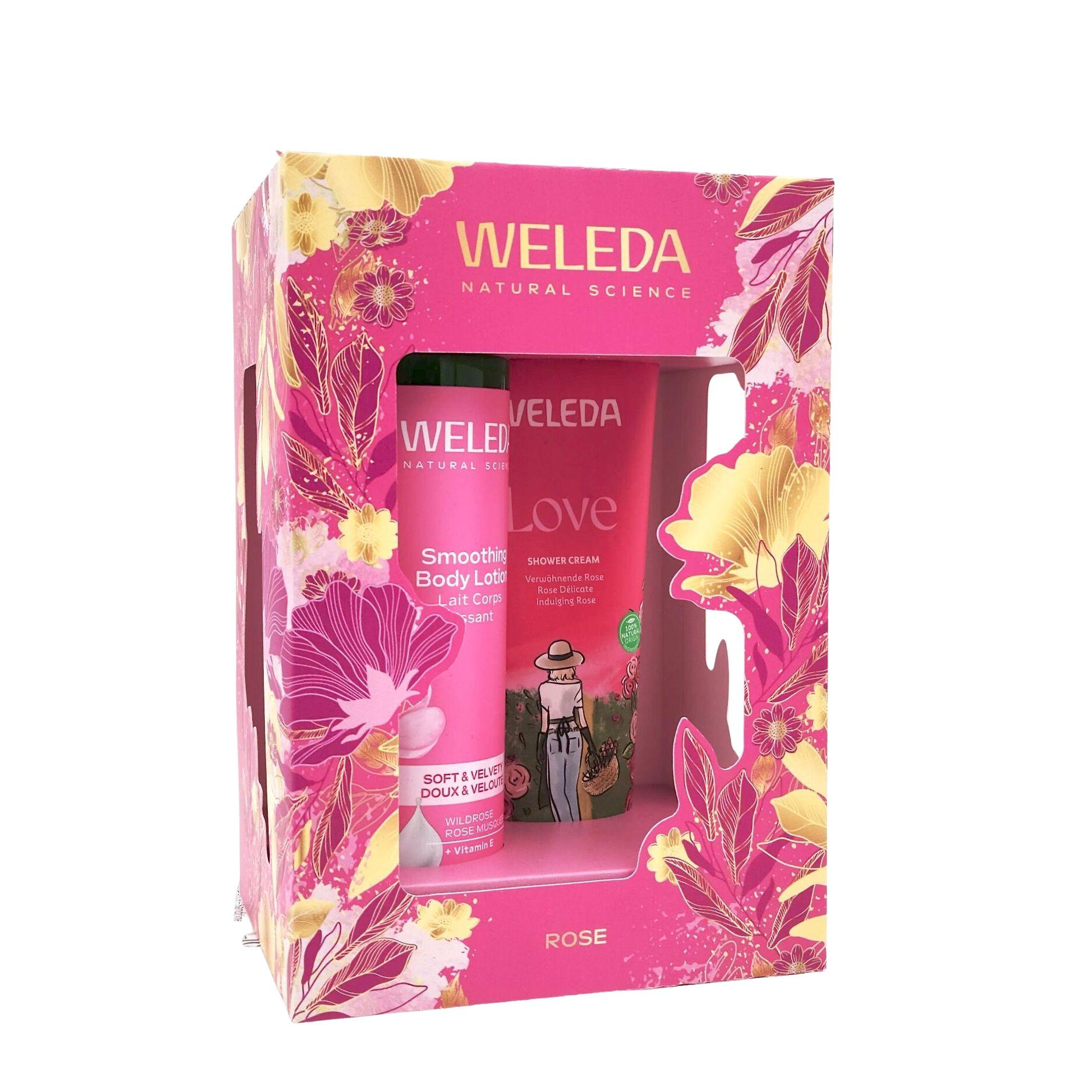 WELEDA Coffret corps rose 2 produits 1 coffret