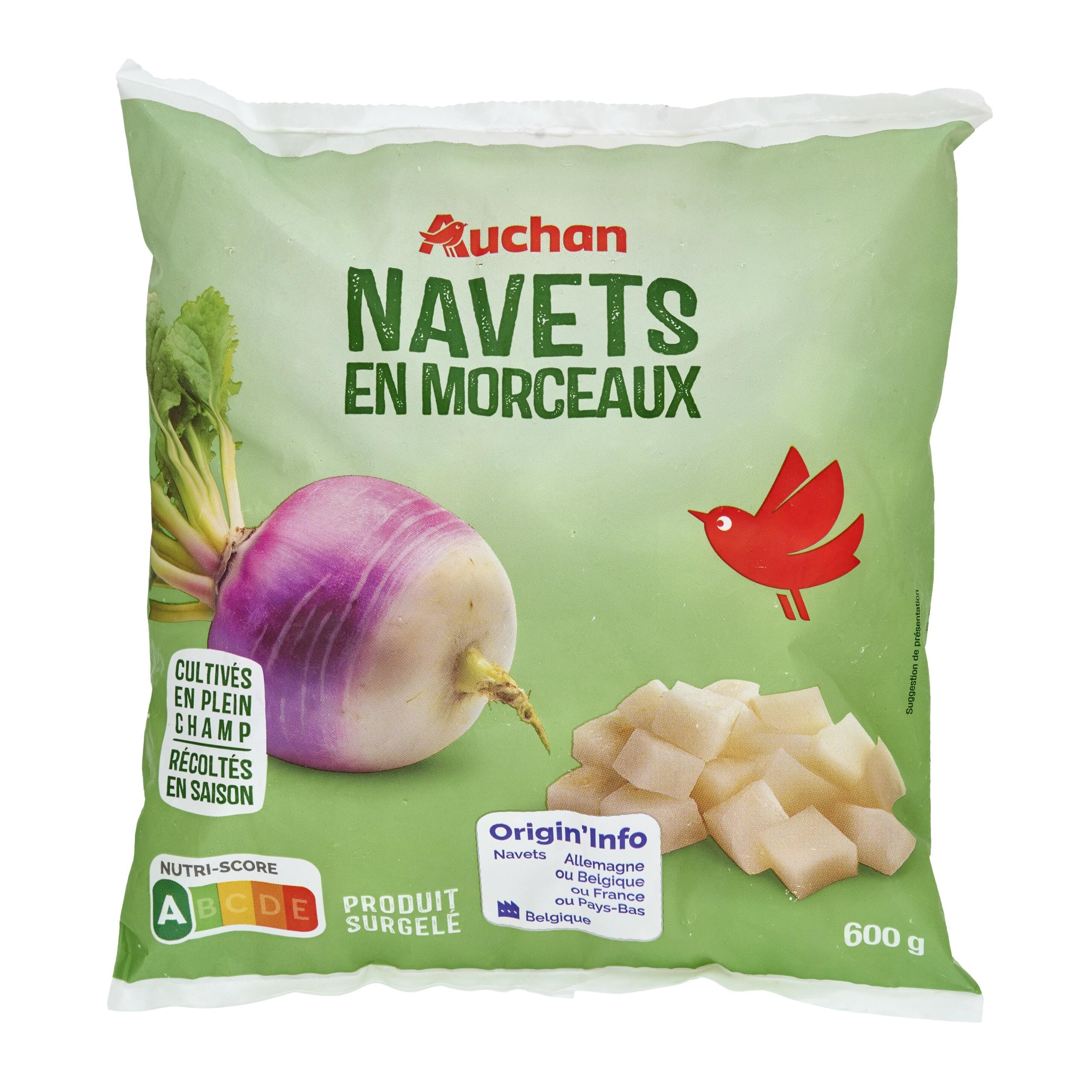 AUCHAN Navets 600g
