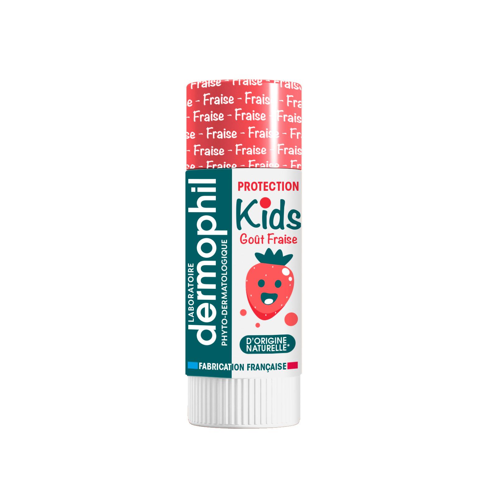 DERMOPHIL Stick lèvres Kids fraise 4g