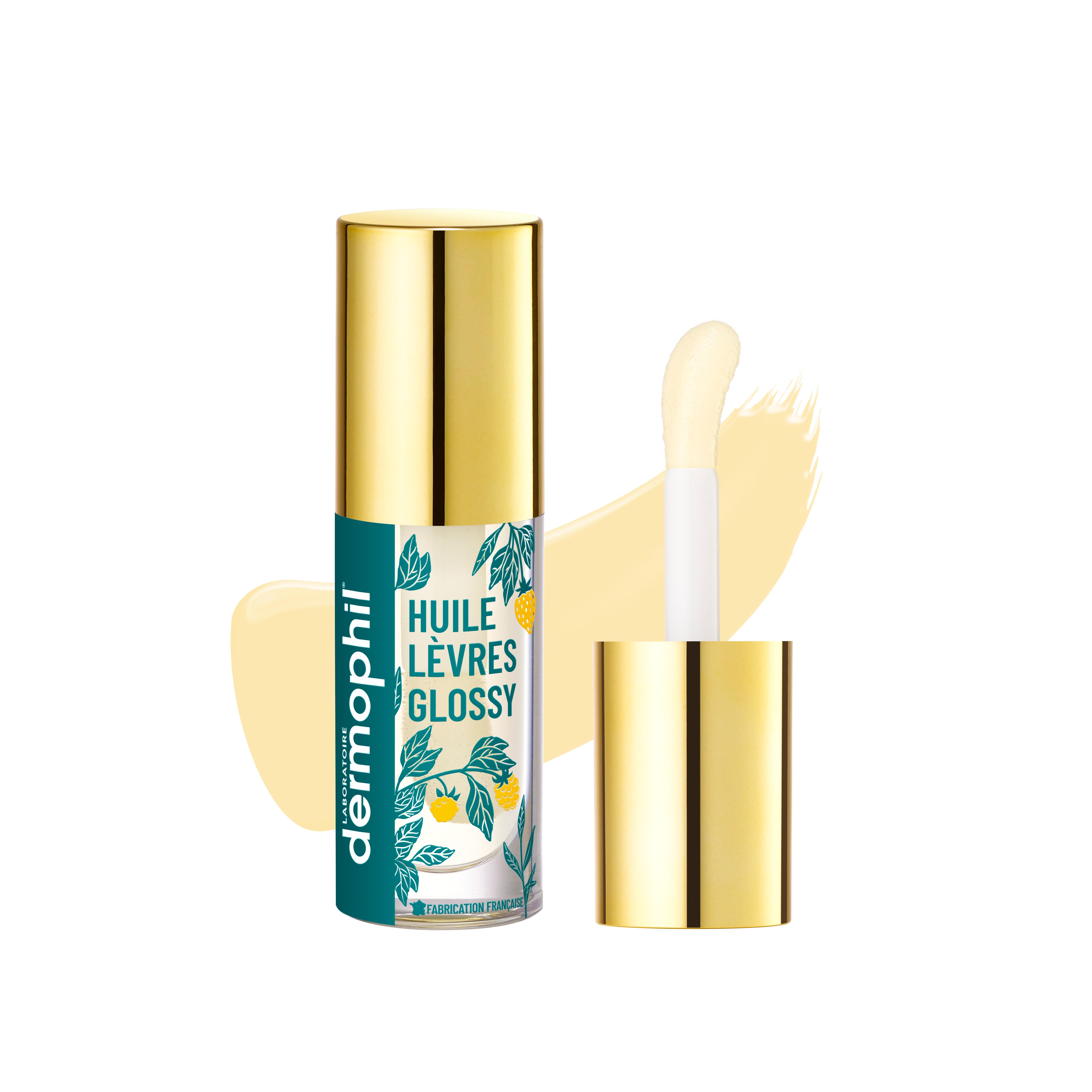 Voir la diapositive 2 : DERMOPHIL Huile lèvres glossy 5ml