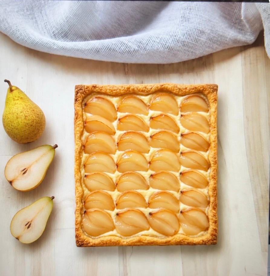 MON PÂTISSIER Tarte fine aux poires 6 parts 550g