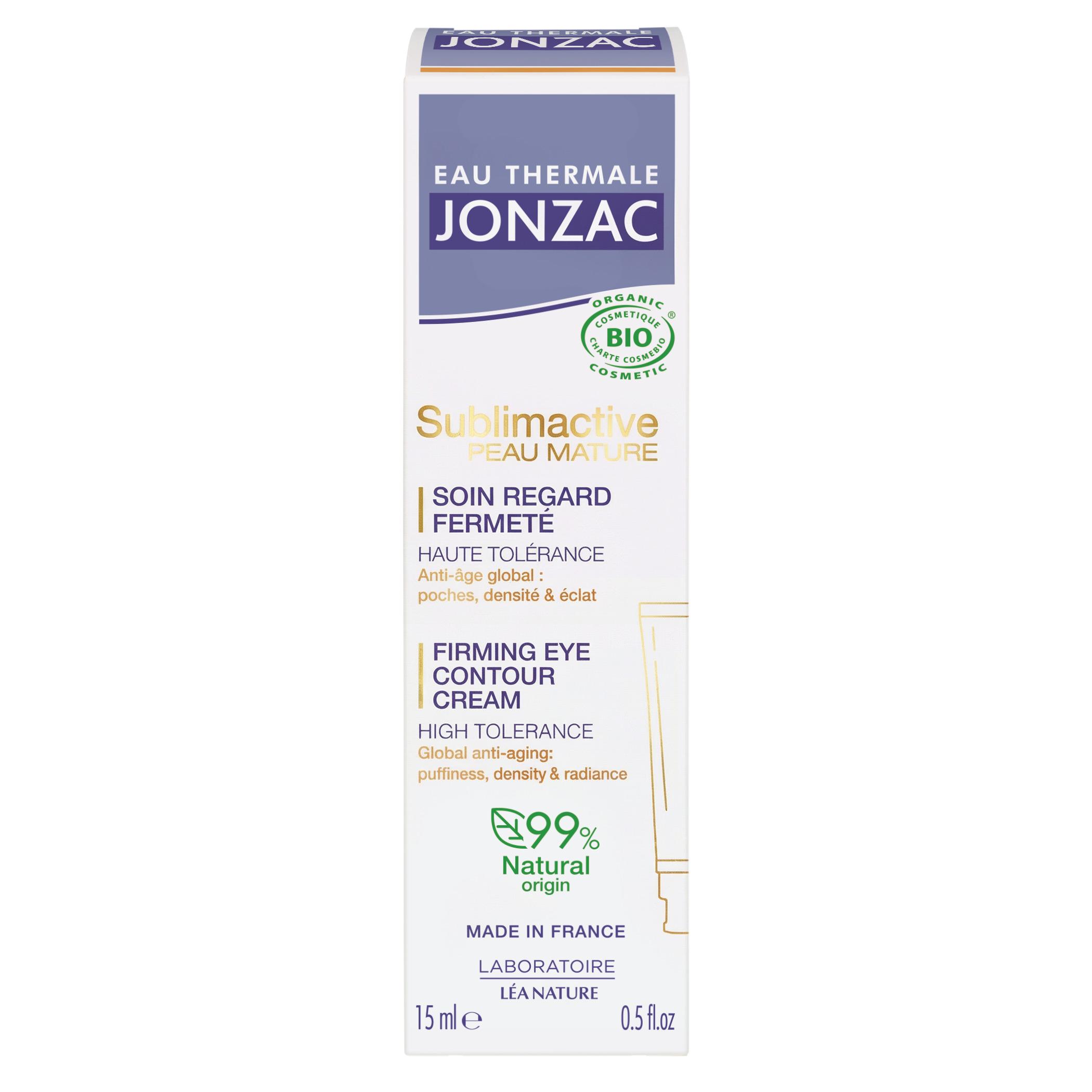 EAU THERMALE JONZAC Sublim Soin contour des yeux bio fermeté 15ml
