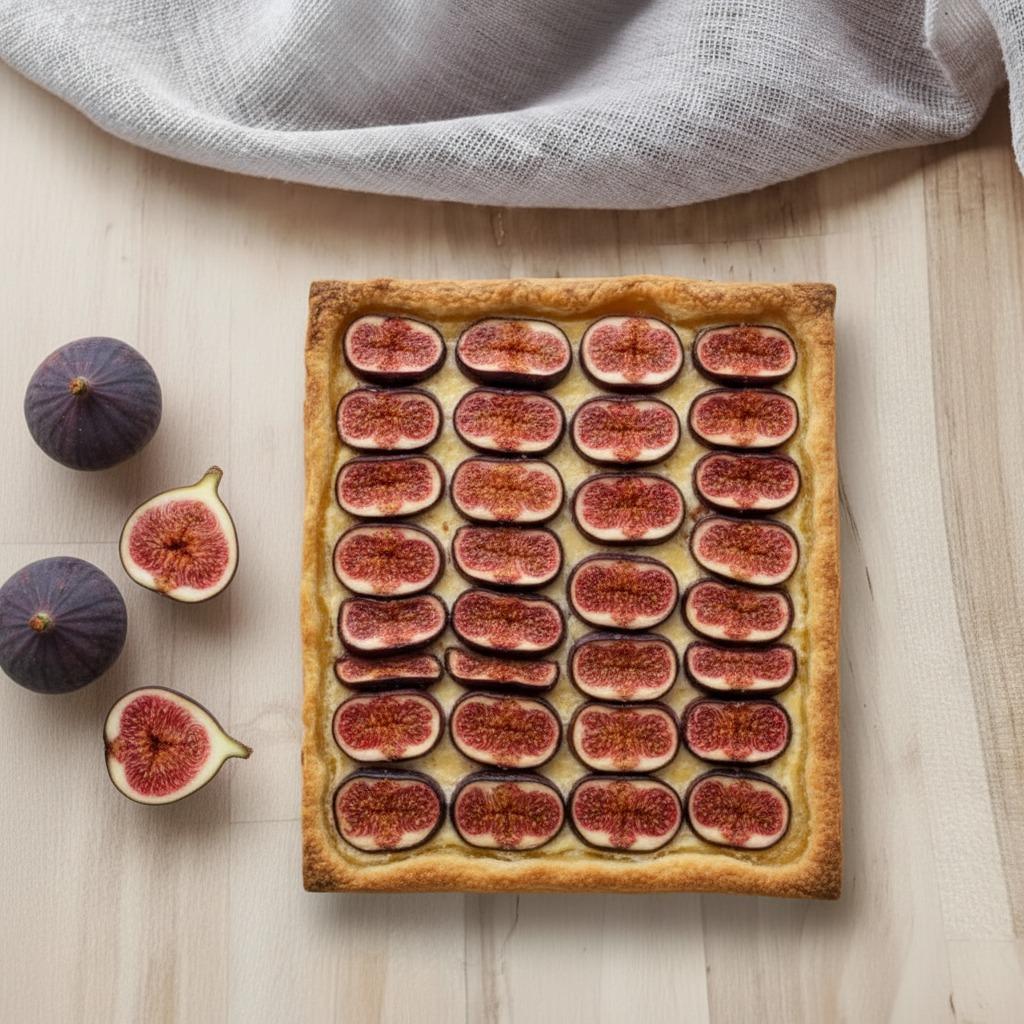 MON PÂTISSIER Tarte fine aux figues 6 parts 450g
