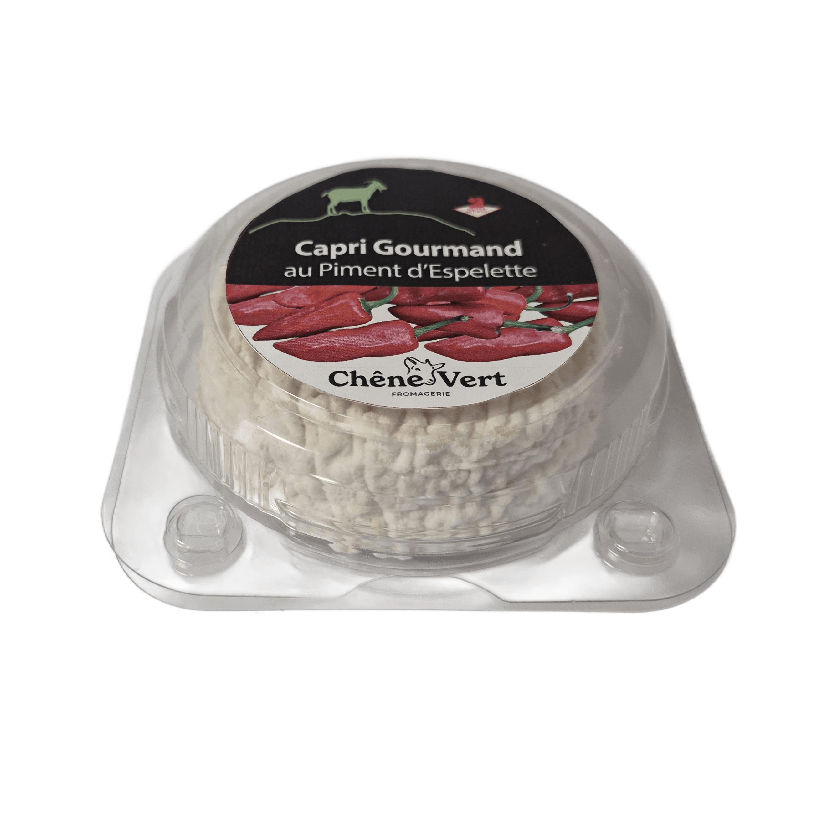 CHENE VERT Capri gourmand piment d'Espelette 150g