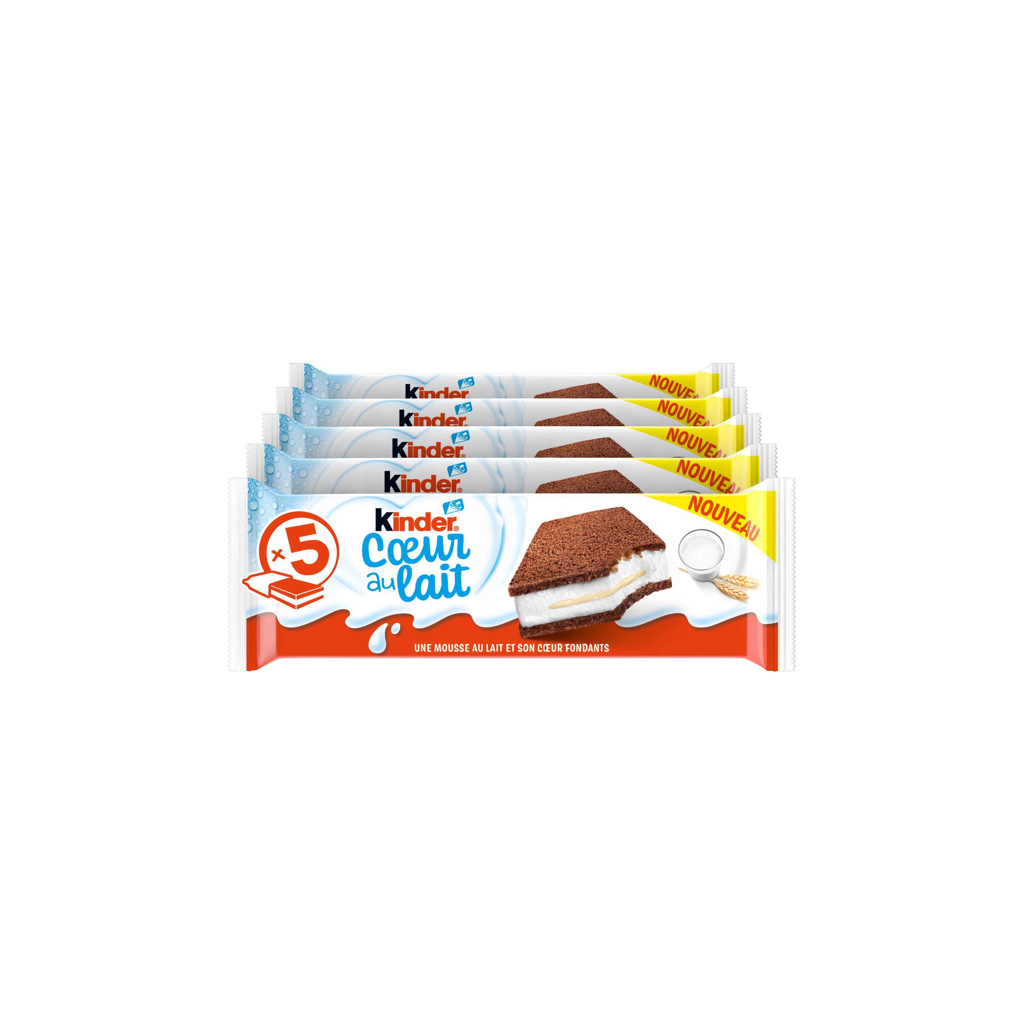 KINDER Coeur au lait 5 pièces 140g