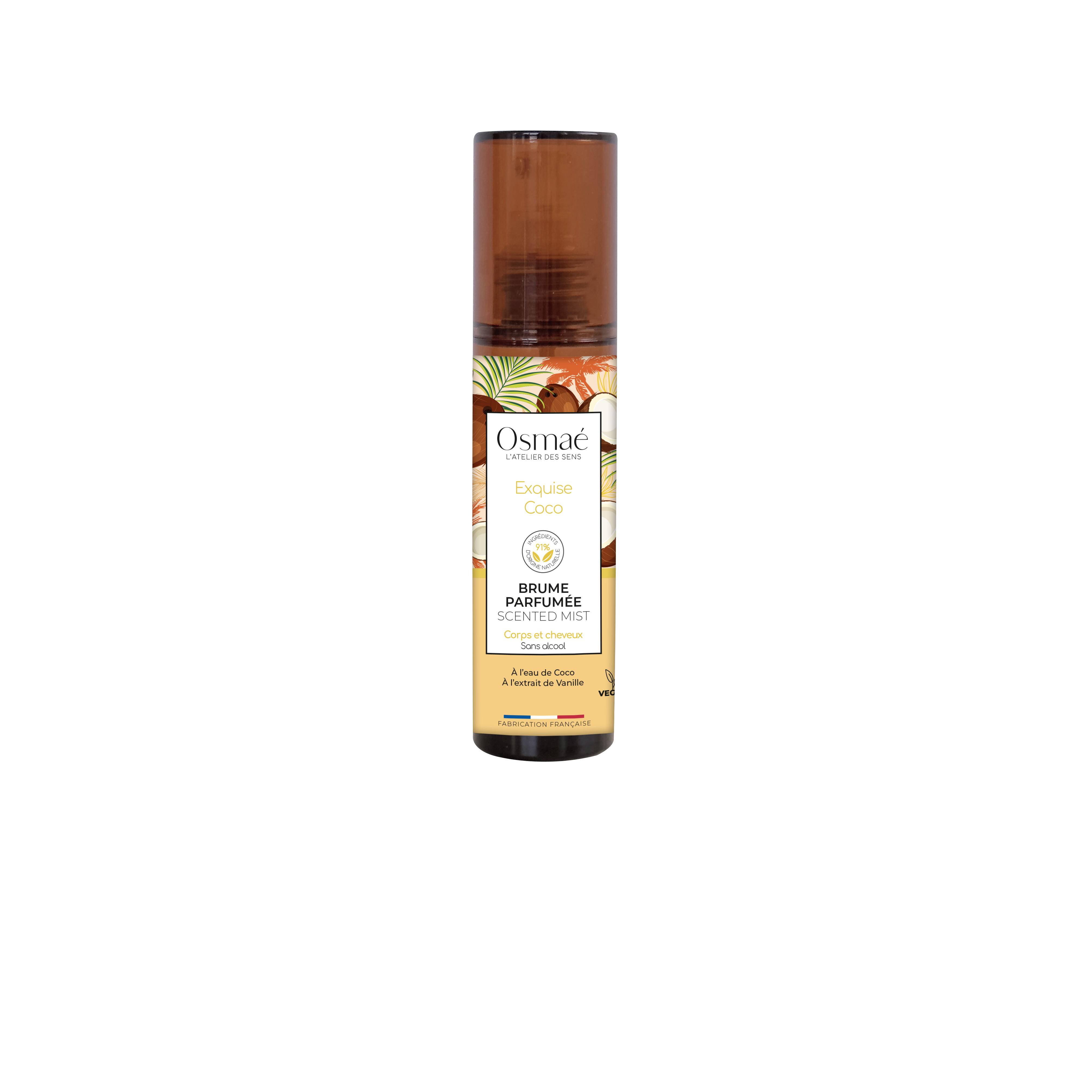 OSMAE Brume parfumée exquise coco corps et cheveux 100ml