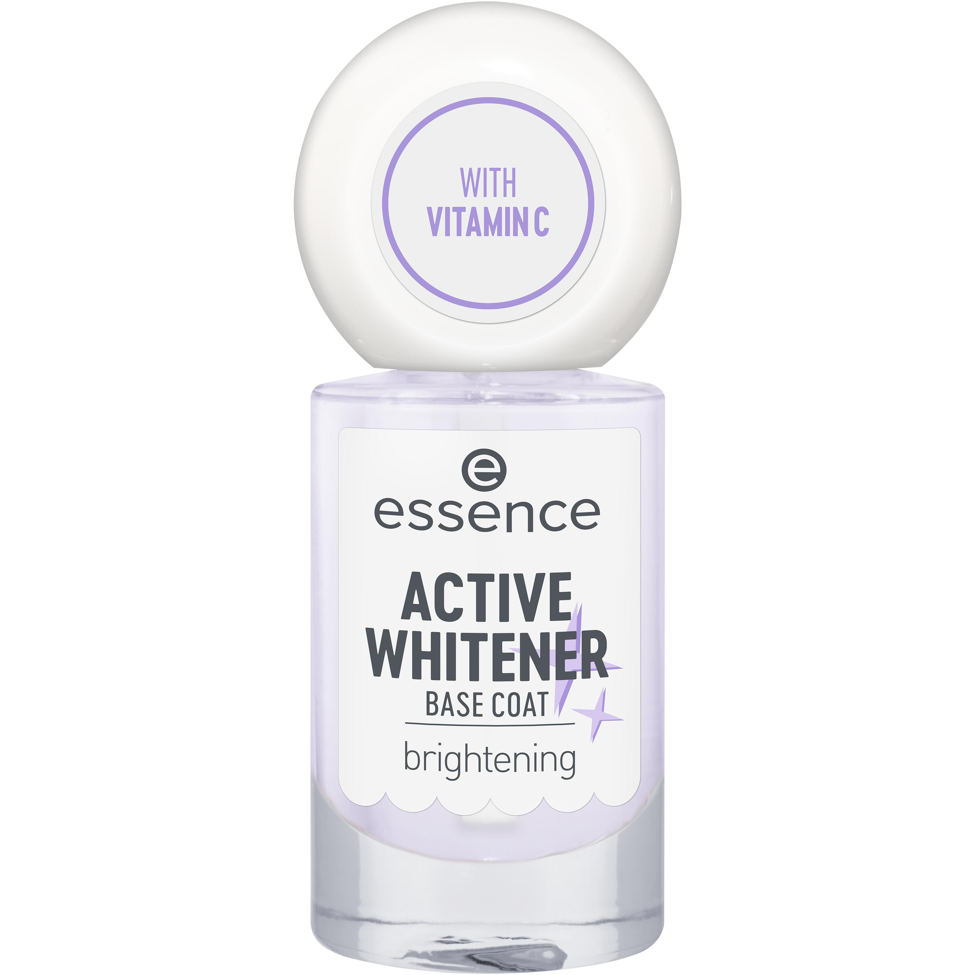 ESSENCE Active Whitener Vernis à ongles base coat brightening 8ml