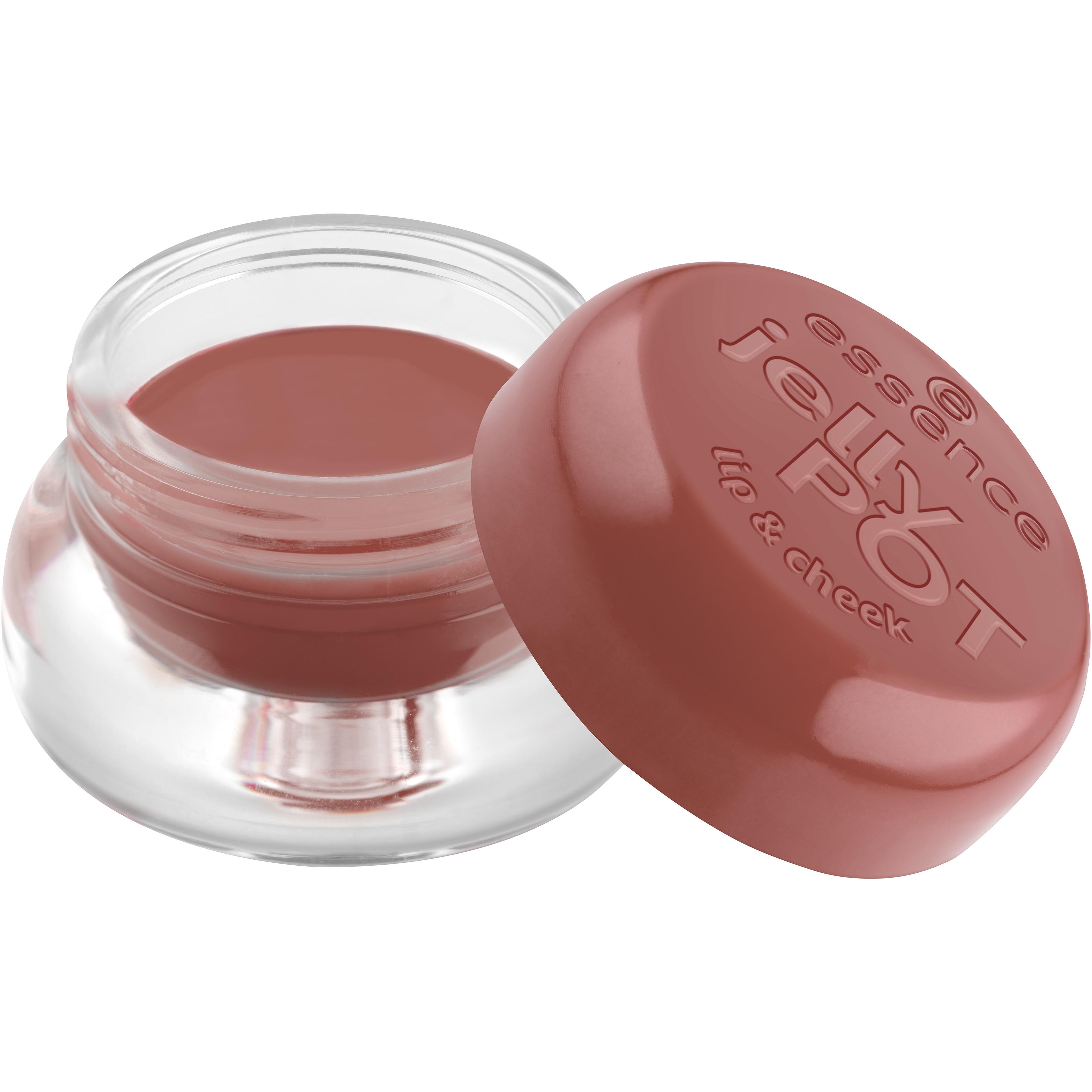 Voir la diapositive 2 : ESSENCE Jelly Pot Lip & Cheek 40 warm touch 4g