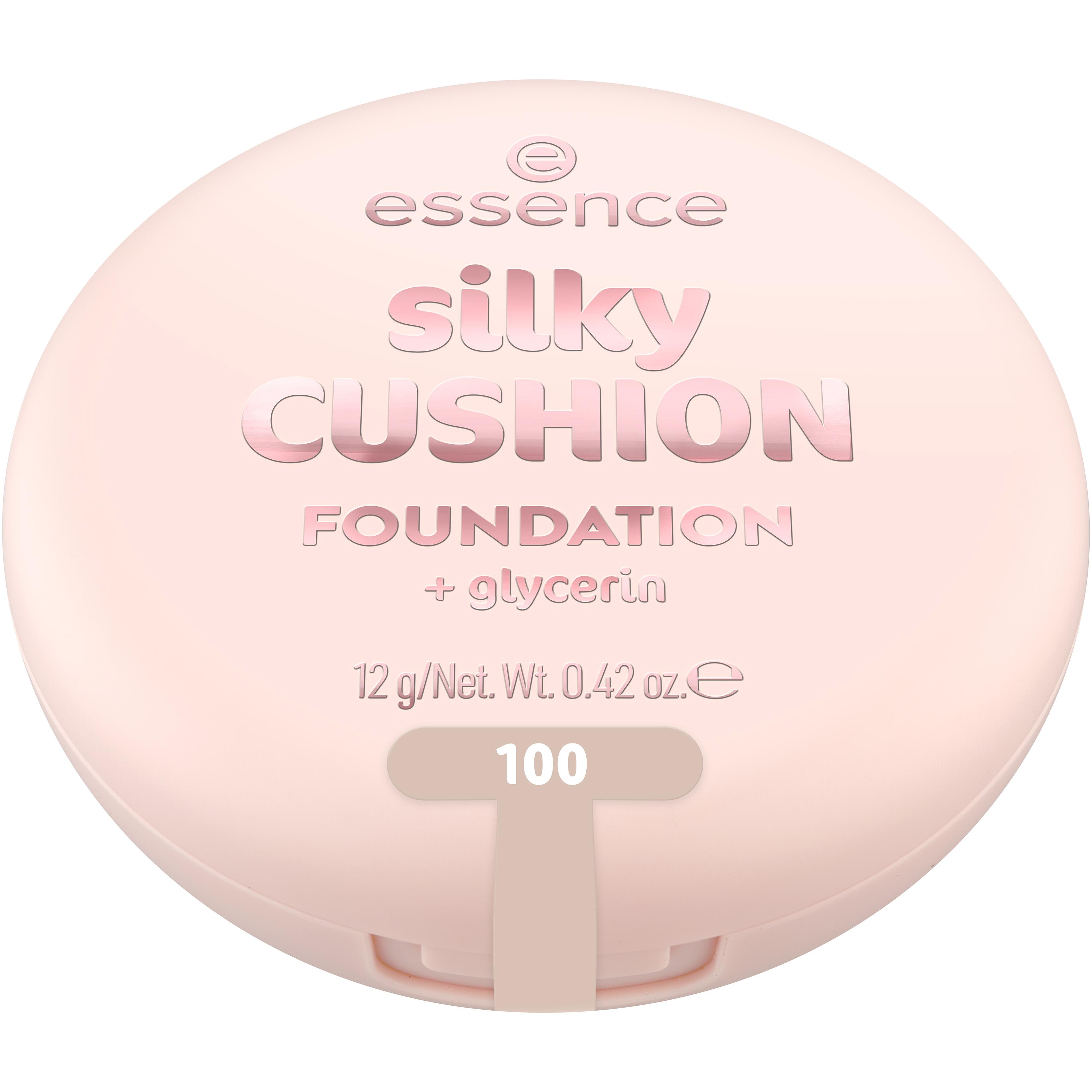 ESSENCE Silky Cushion Foundation fond de teint 100 12g