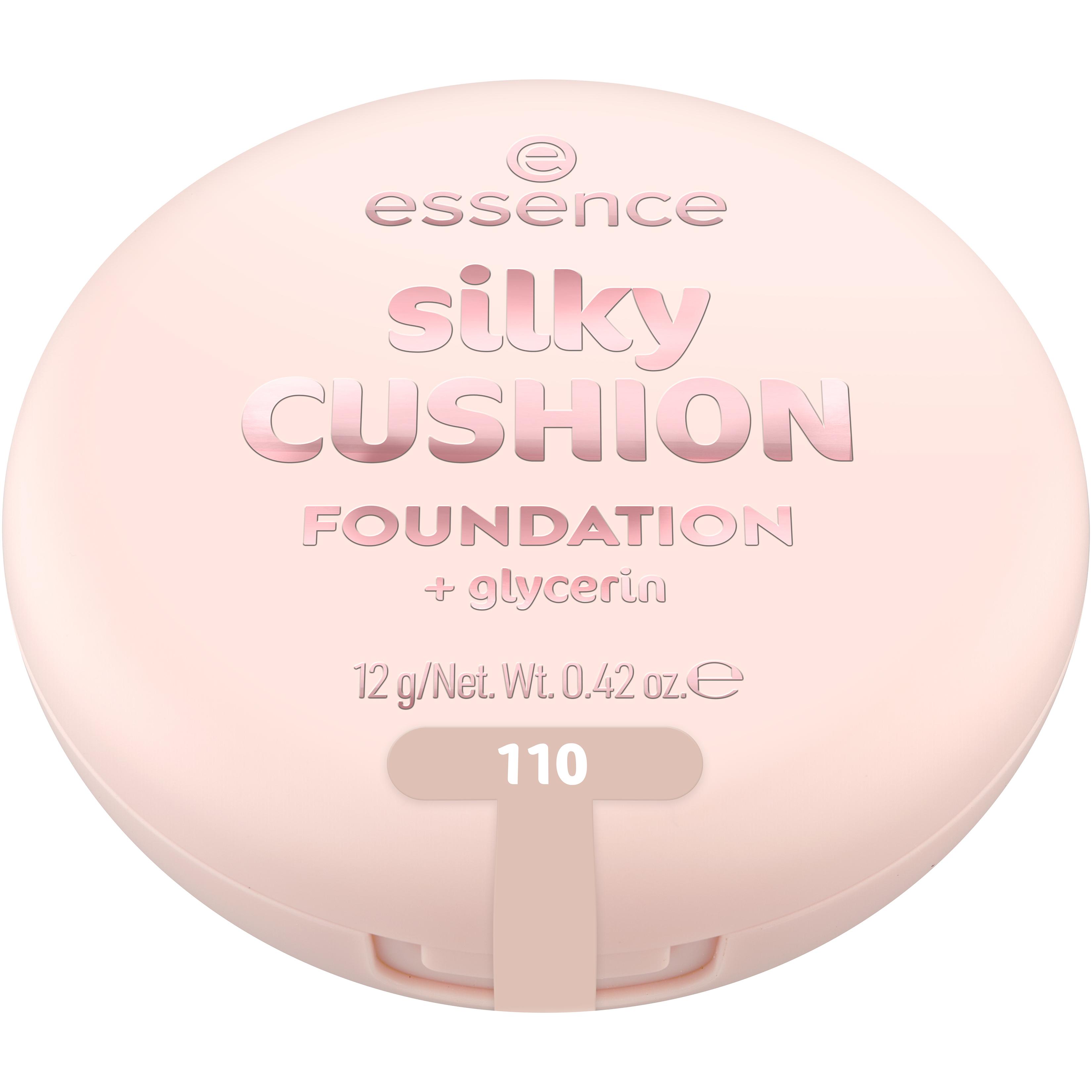 ESSENCE Silky Cushion Foundation fond de teint soyeux 110 12g