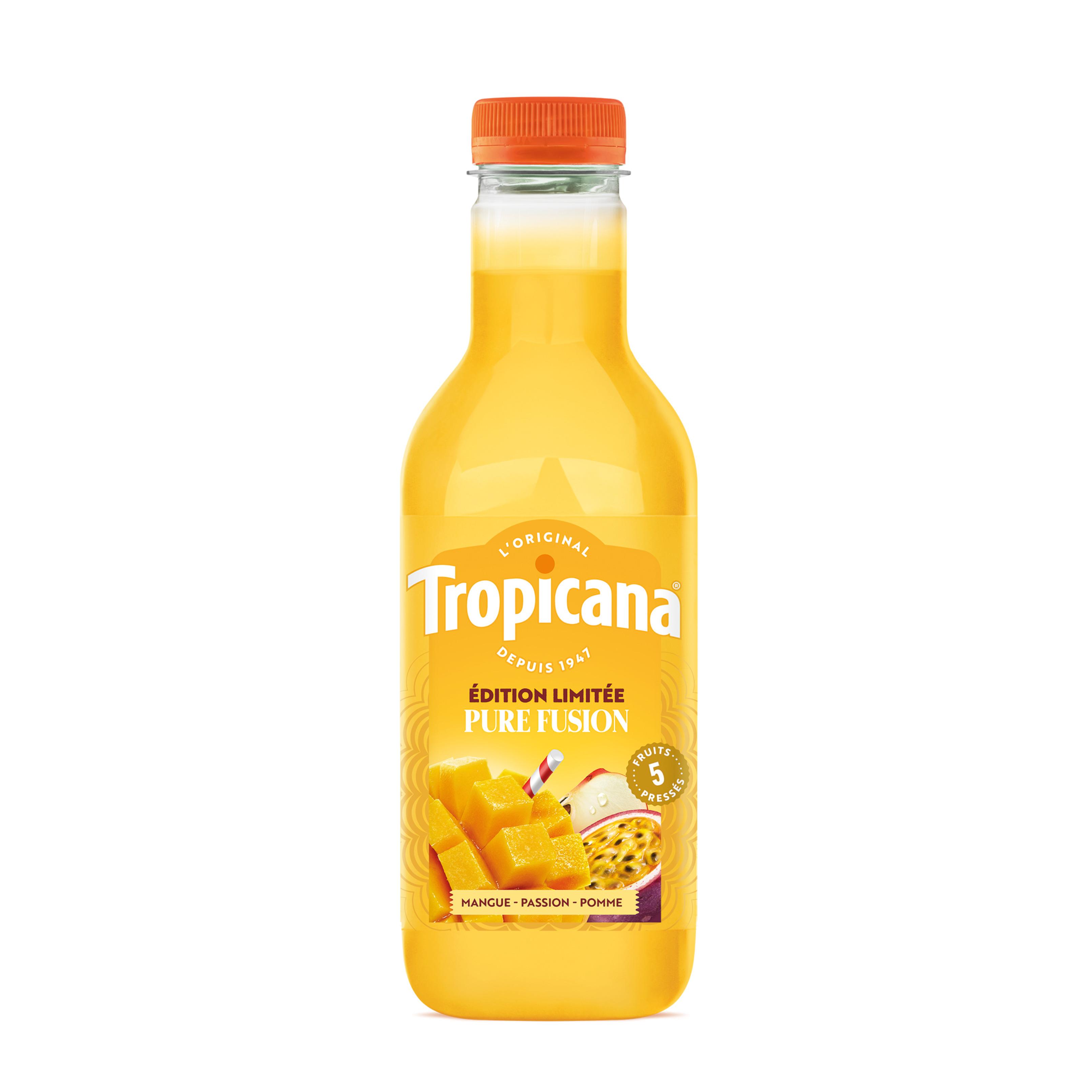 TROPICANA Jus édition limitée pure fusion 90cl