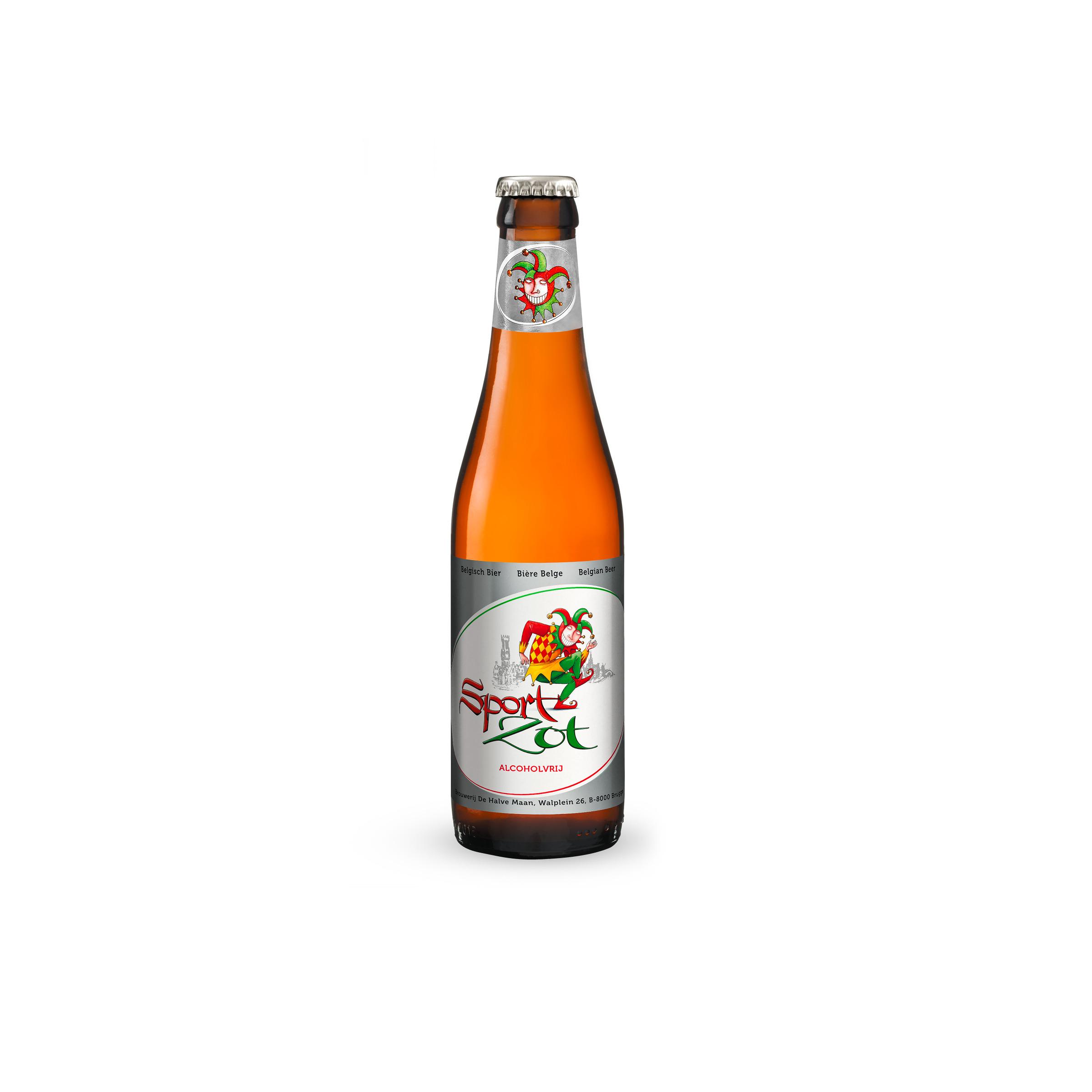 SPORT ZOT Bière blonde belge 0,4% bouteille 33cl