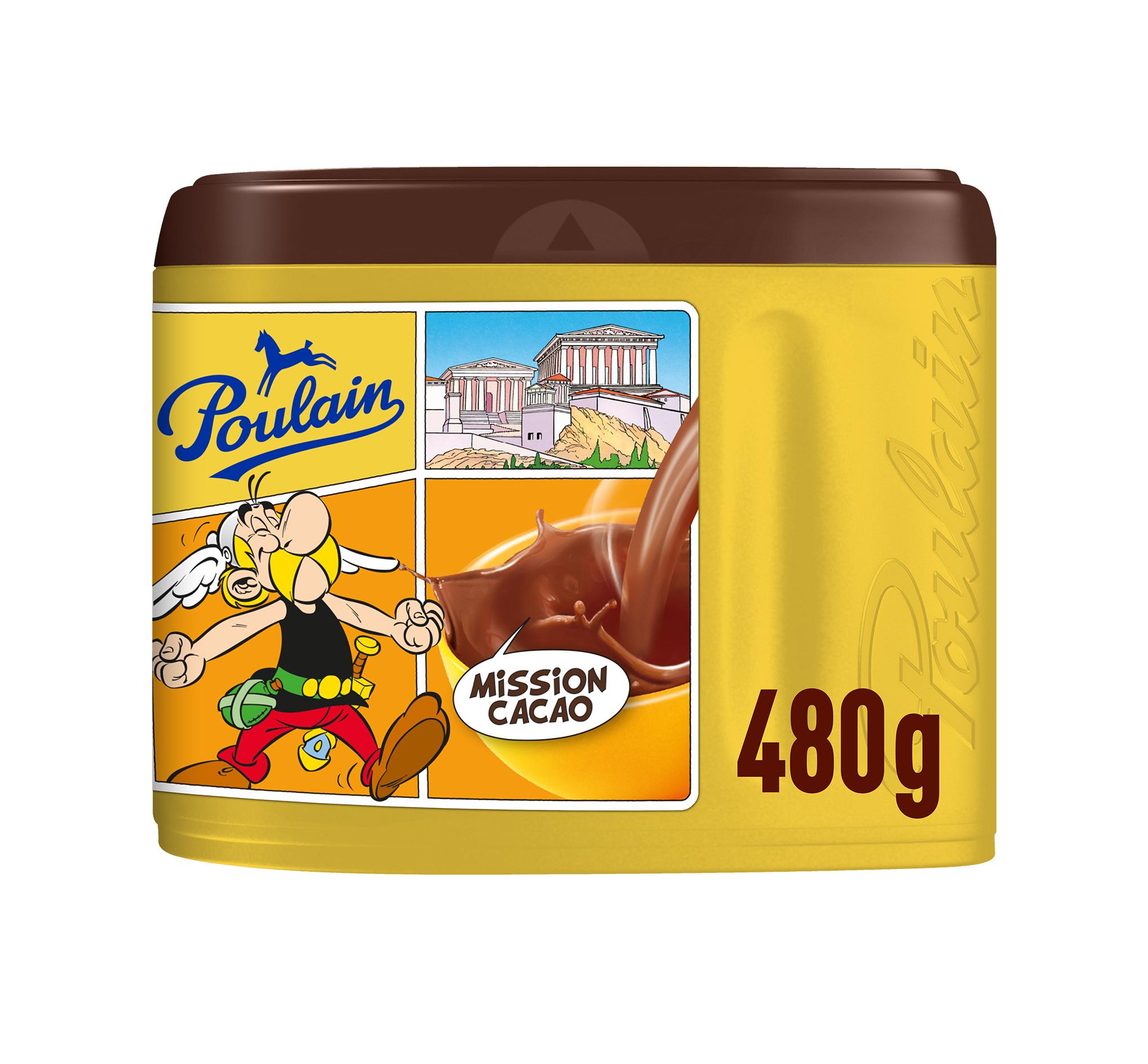 POULAIN Mission Cacao Chocolat en poudre 480g