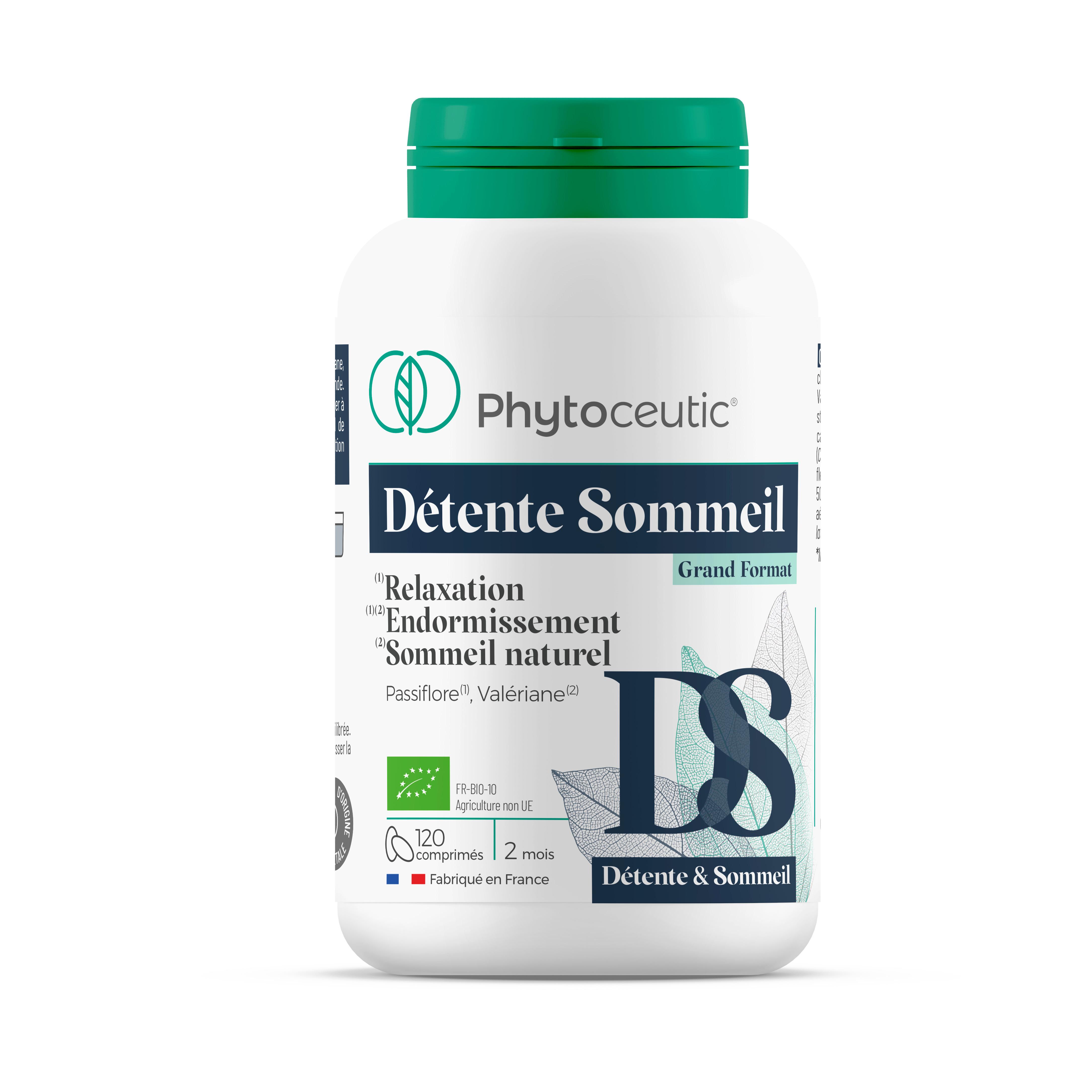 PHYTOCEUTIC Détente sommeil bio 120 pièces