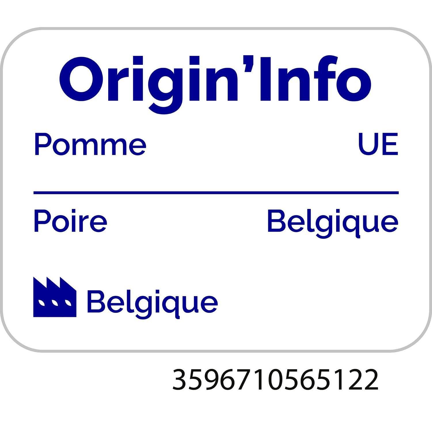 Voir la diapositive 2 : POUCE Compote pomme poire allégée en sucres en bocal 720g