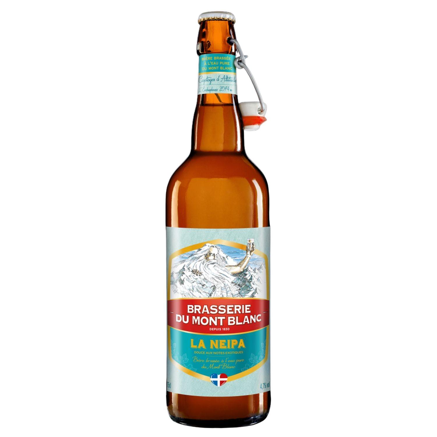 BRASSERIE DU MONT BLANC Bière La NEIPA 4.7% 75cl