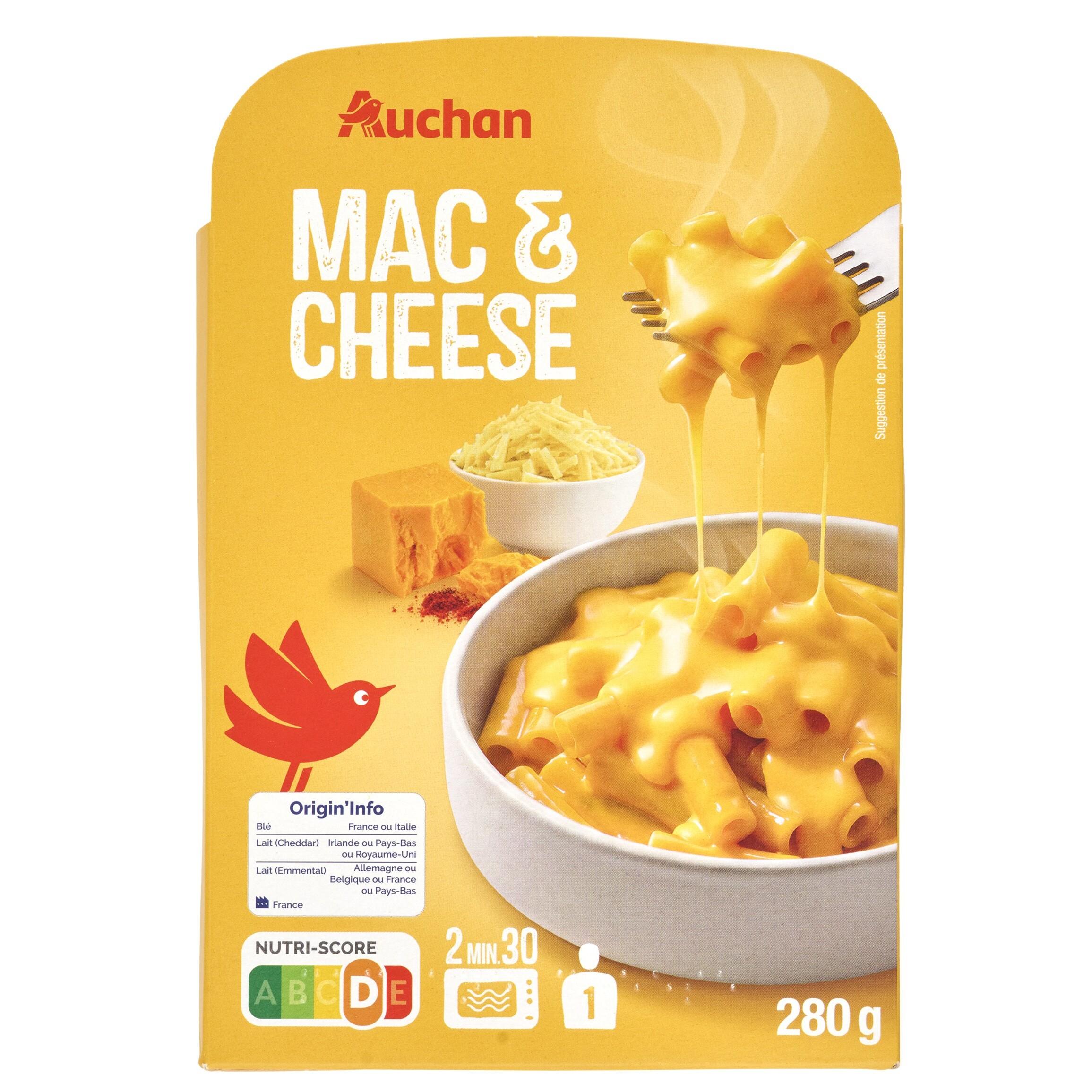 AUCHAN Mc and cheese 280g
